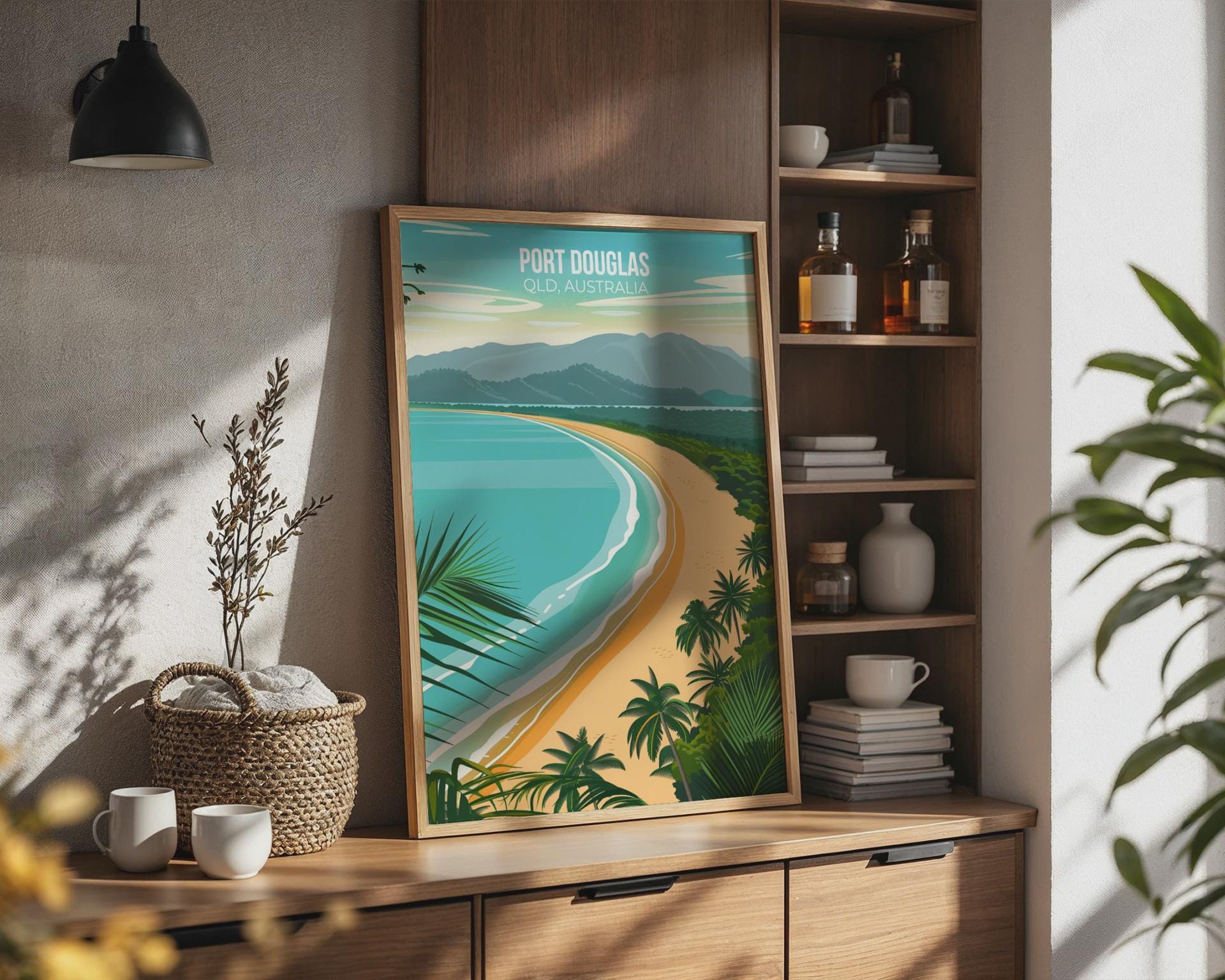 Port Douglas Coastal Art Print Australia - Travel Wall Art