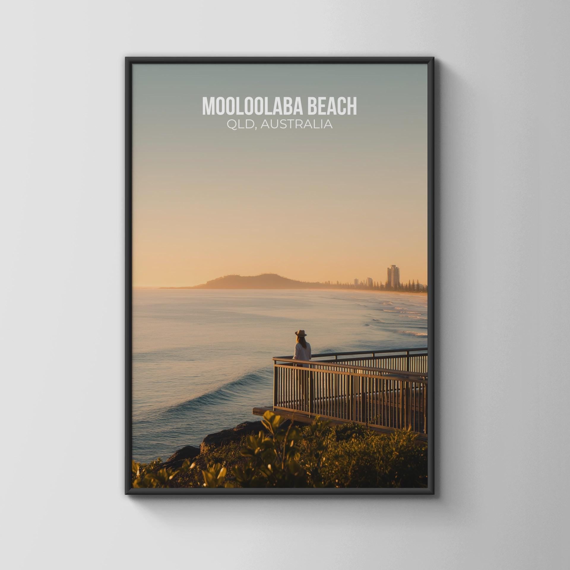 Mooloolaba Beach QLD Australia Print Wall Art - Travel Wall Art