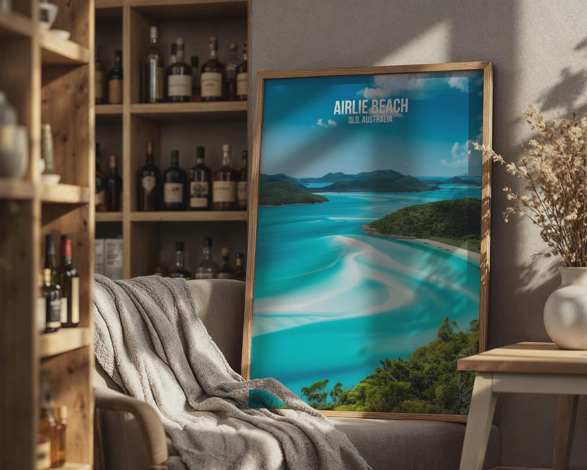 Airlie Beach QLD Australia Poster Wall Art - Travel Wall Art