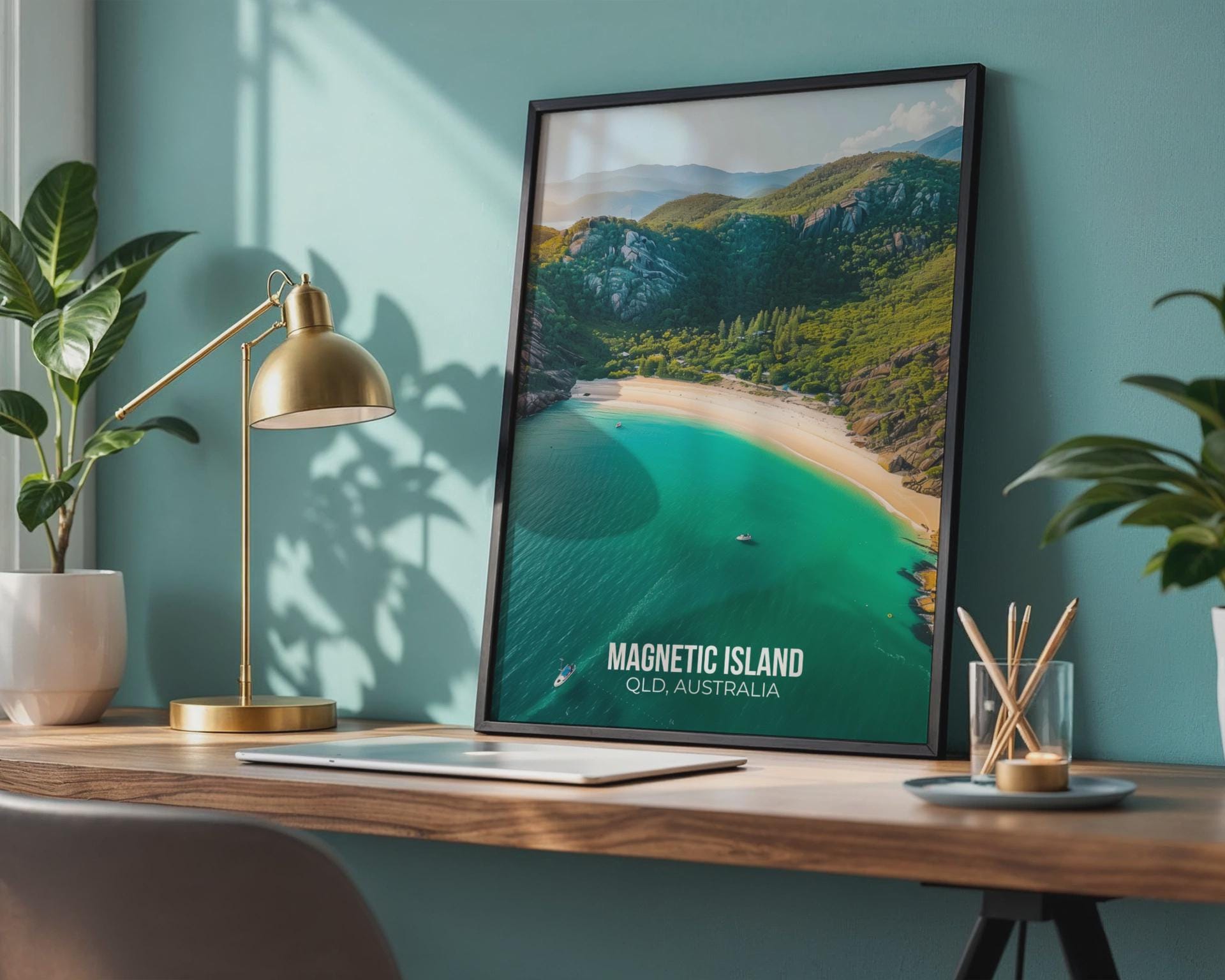 Magnetic Island QLD Australia Wall Art Coastal Print - Travel Wall Art