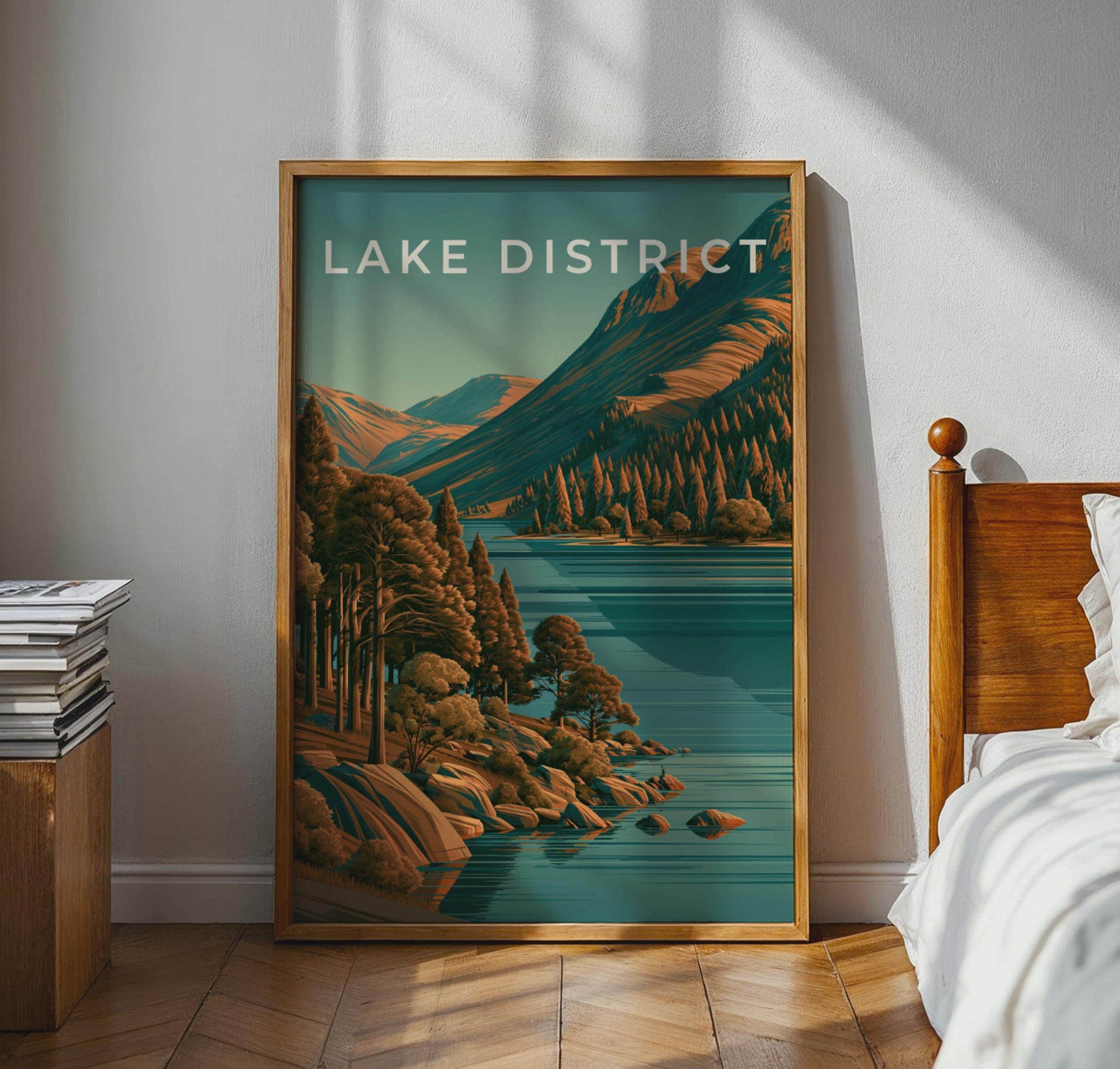 Lake District Scenic Print Wall Art - Travel Wall Art