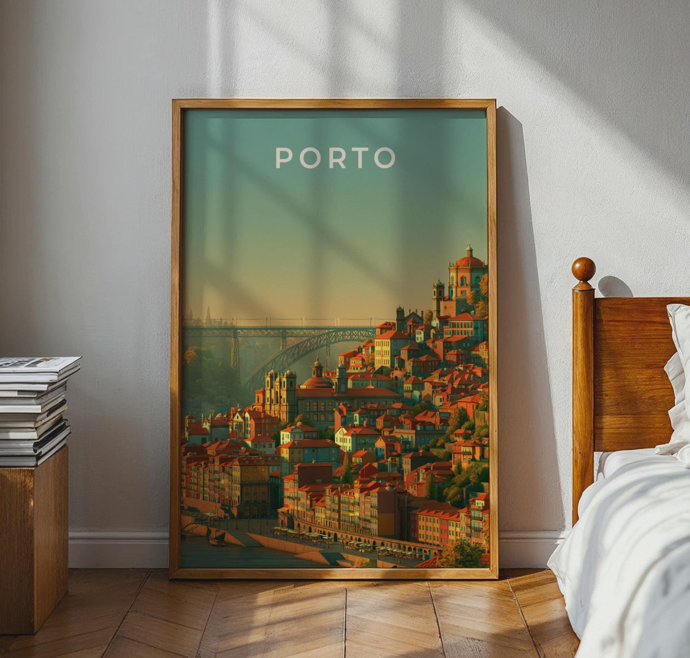 Porto Cityscape Art Print - Travel Wall Art