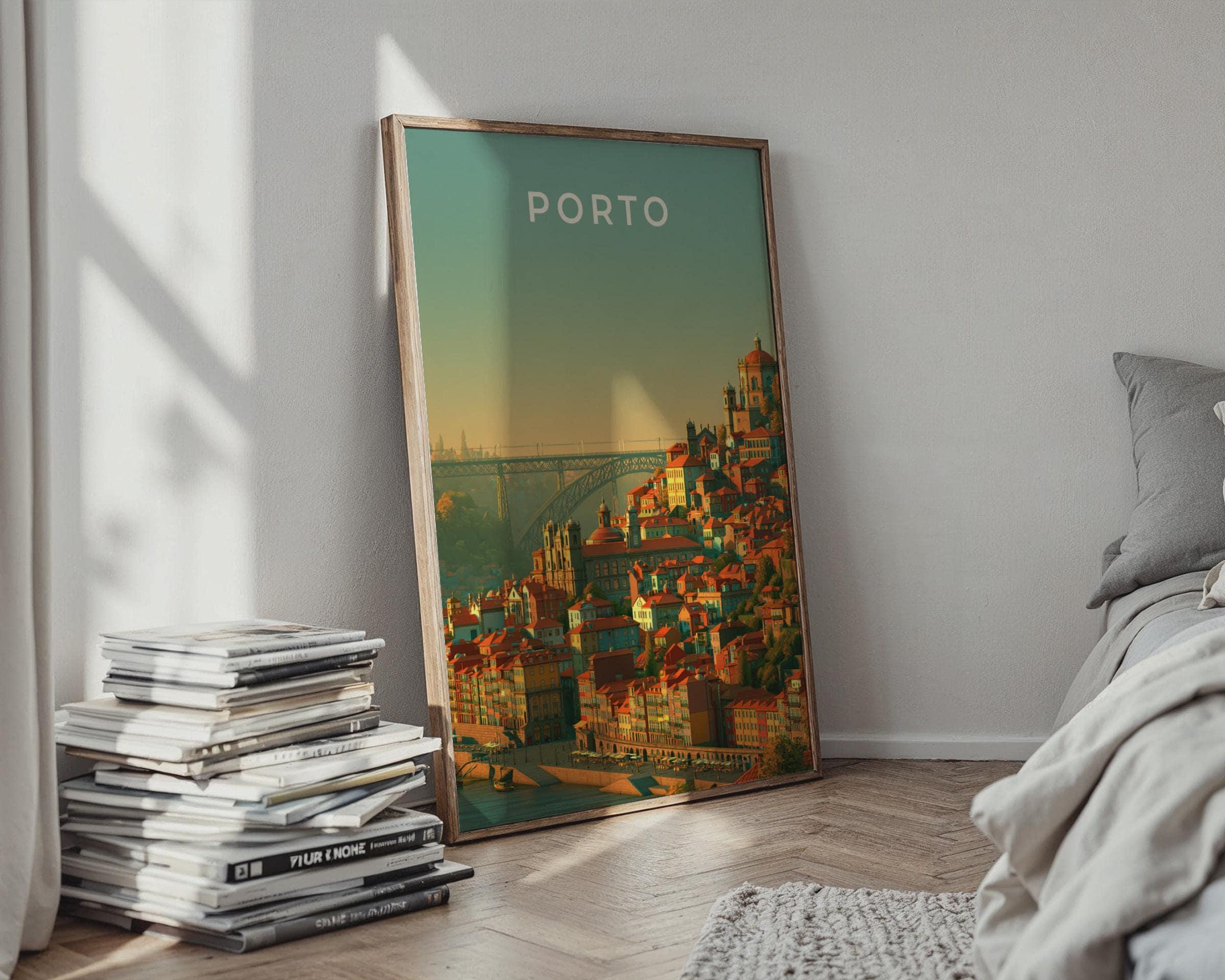 Porto Cityscape Art Print - Travel Wall Art