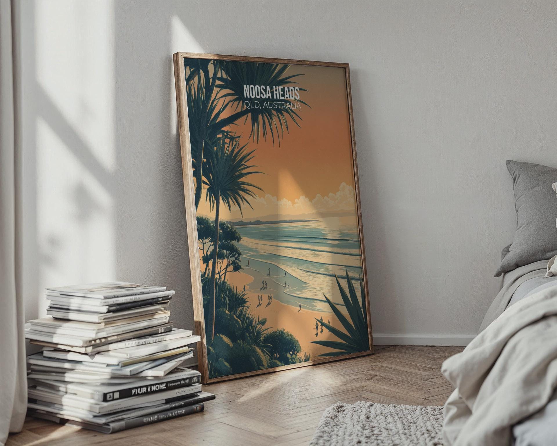Noosa Heads QLD Australia Beach Print Wall Art - Travel Wall Art
