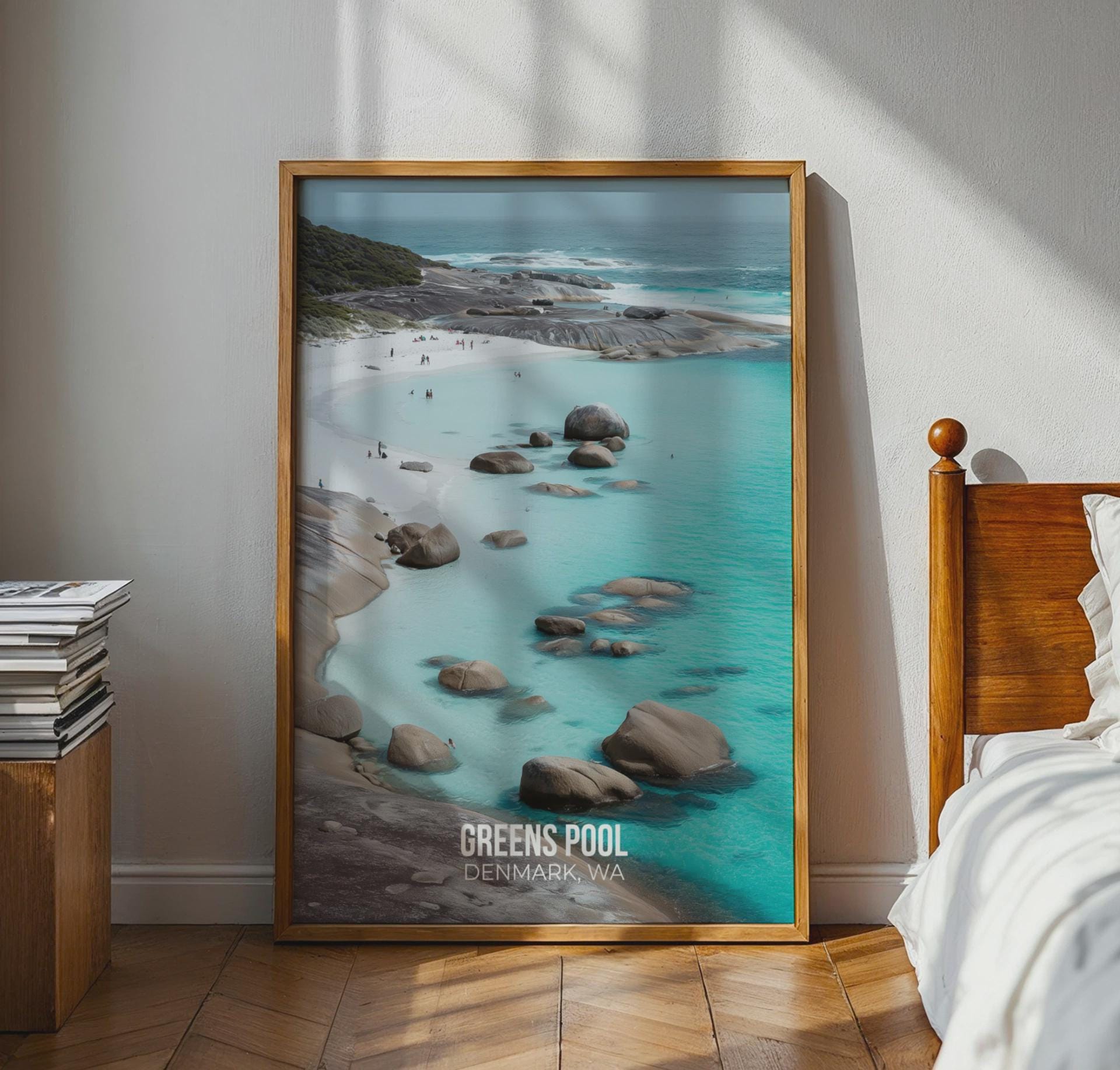 Greens Pool Denmark WA Print Wall Art Coastal Landscape - Travel Wall Art