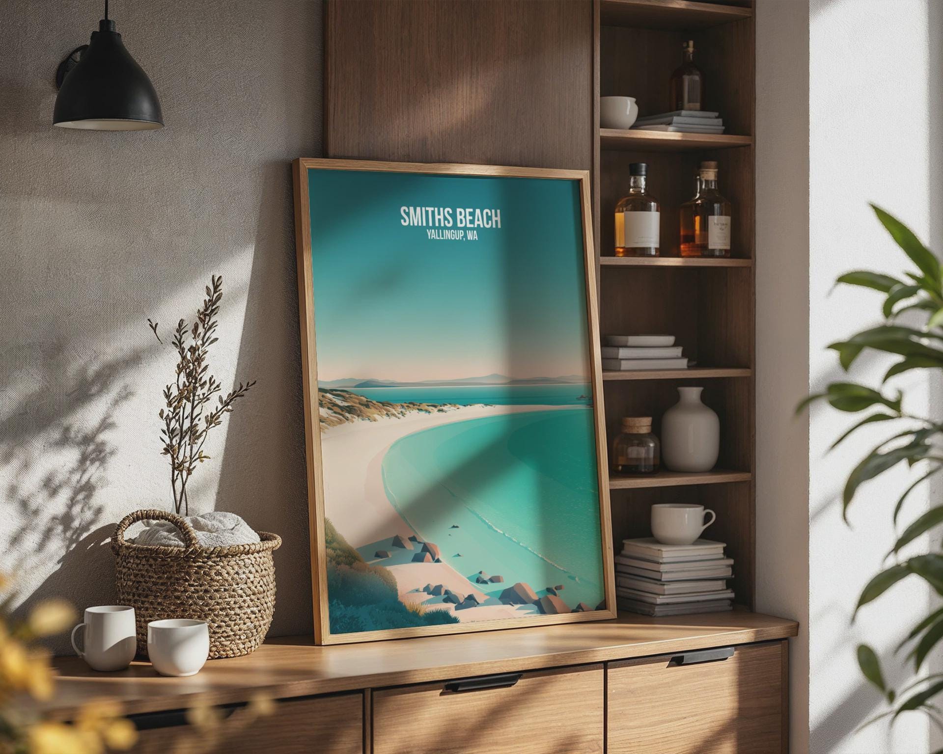 Smiths Beach Yallingup Wall Art Coastal Print - Travel Wall Art
