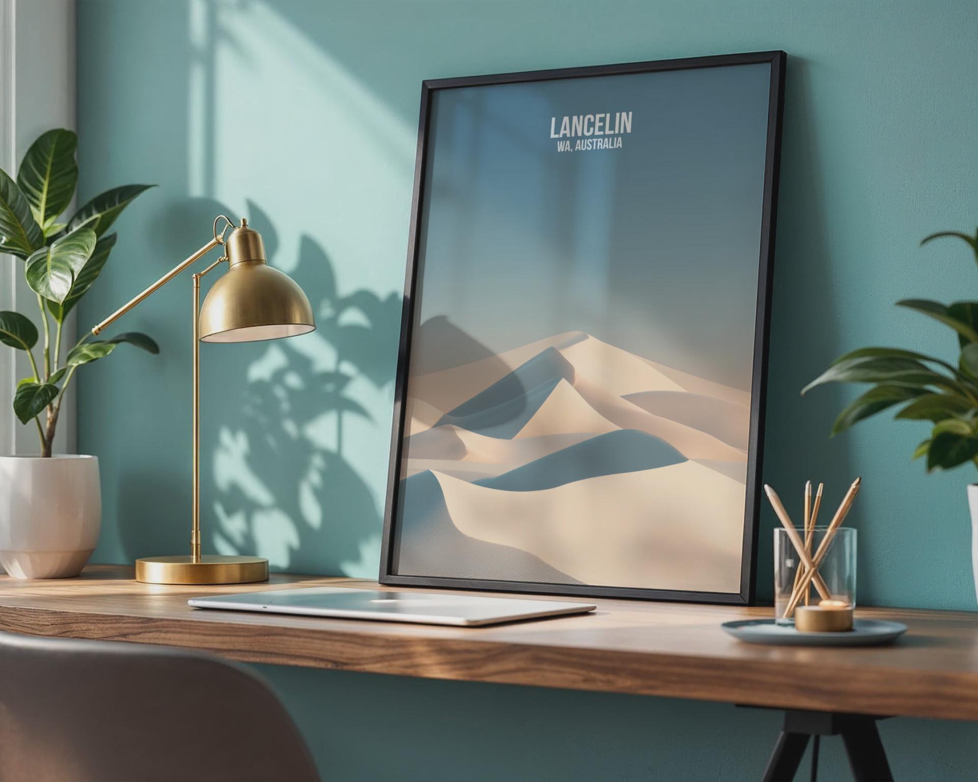 Lancelin Sand Dunes Print Wall Art Australia - Travel Wall Art