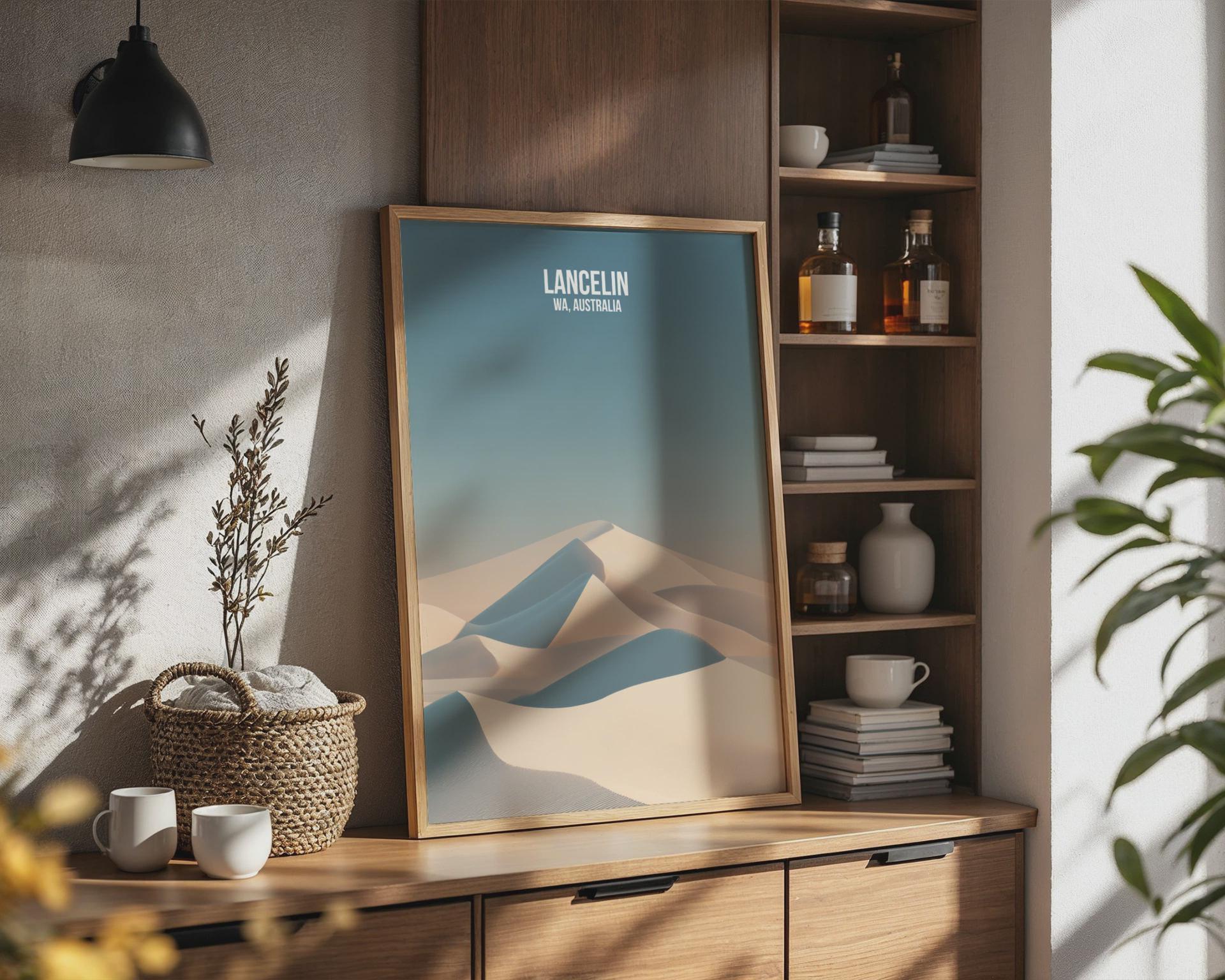 Lancelin Sand Dunes Print Wall Art Australia - Travel Wall Art