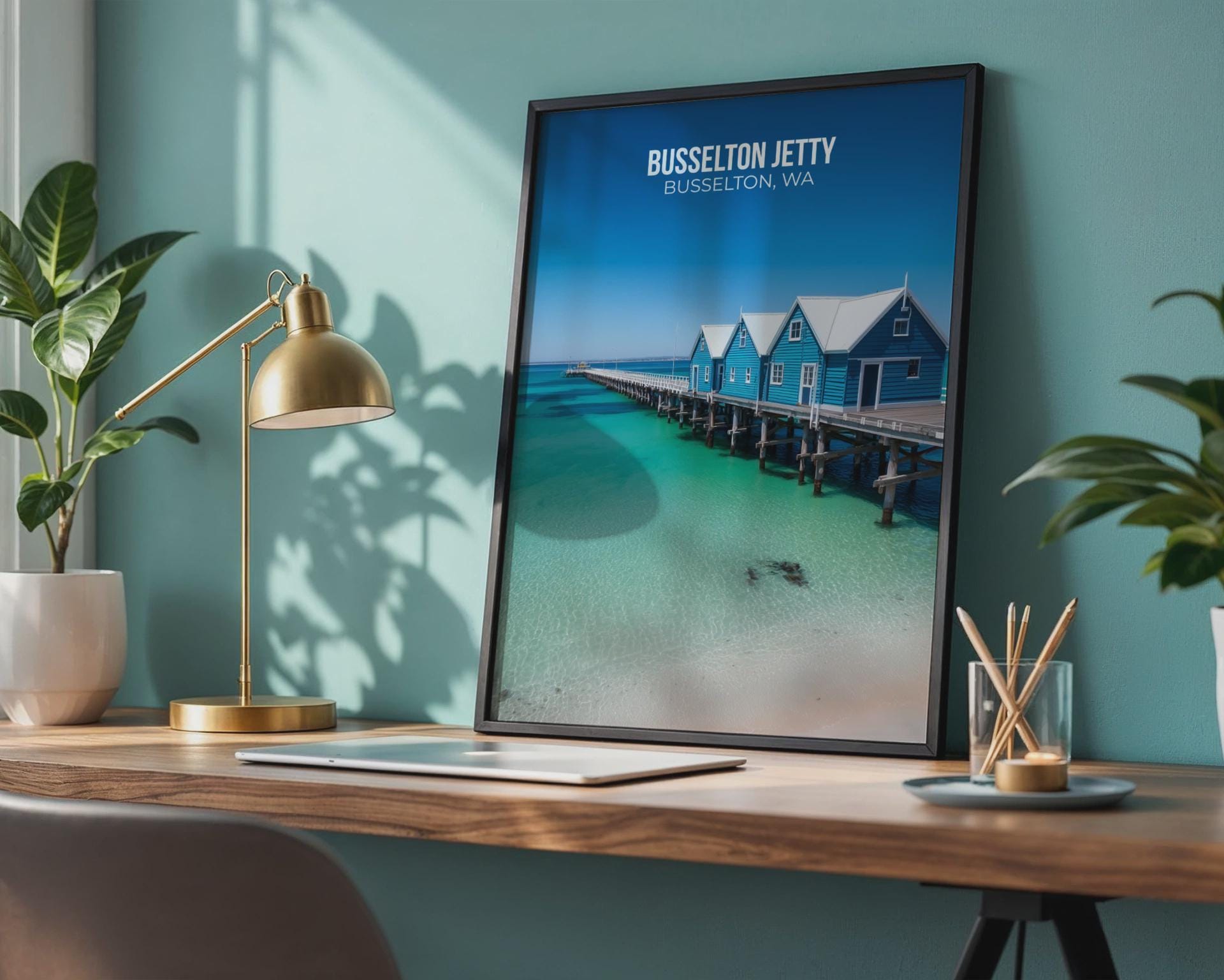 Busselton Jetty Wall Art Print - Travel Wall Art