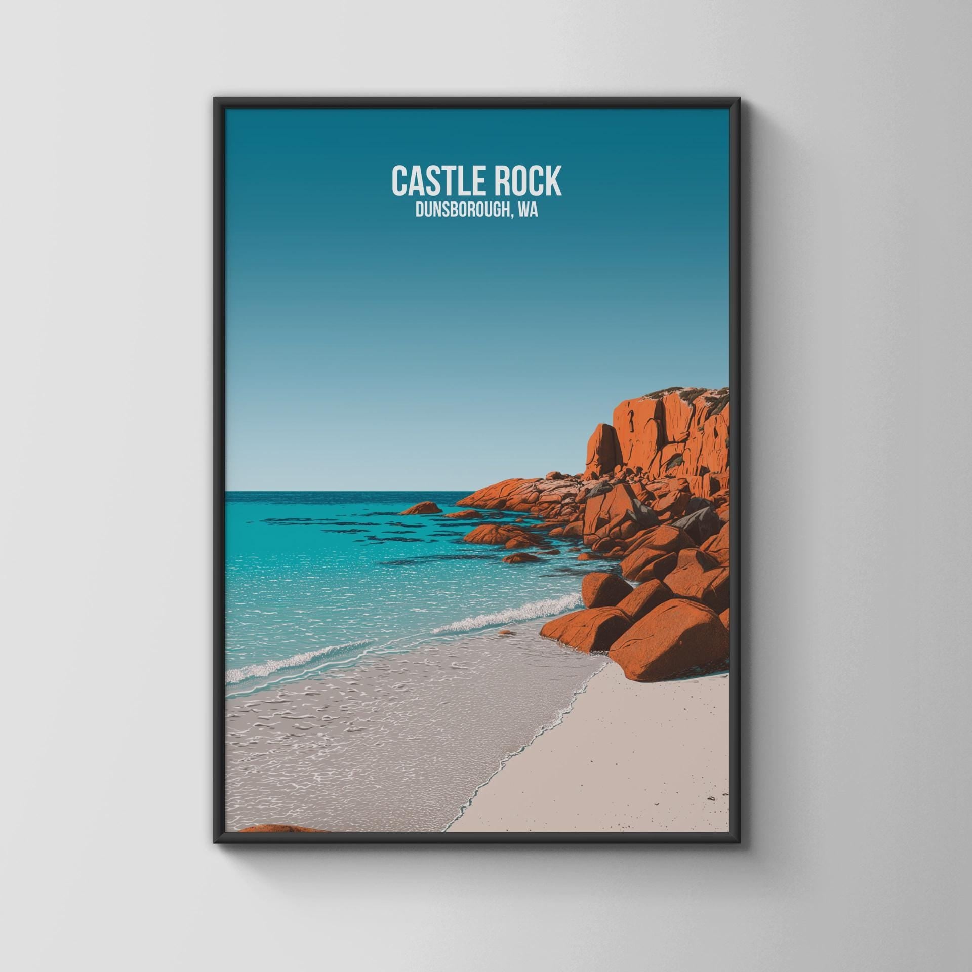 Castle Rock Dunsborough Wall Art Print - Travel Wall Art