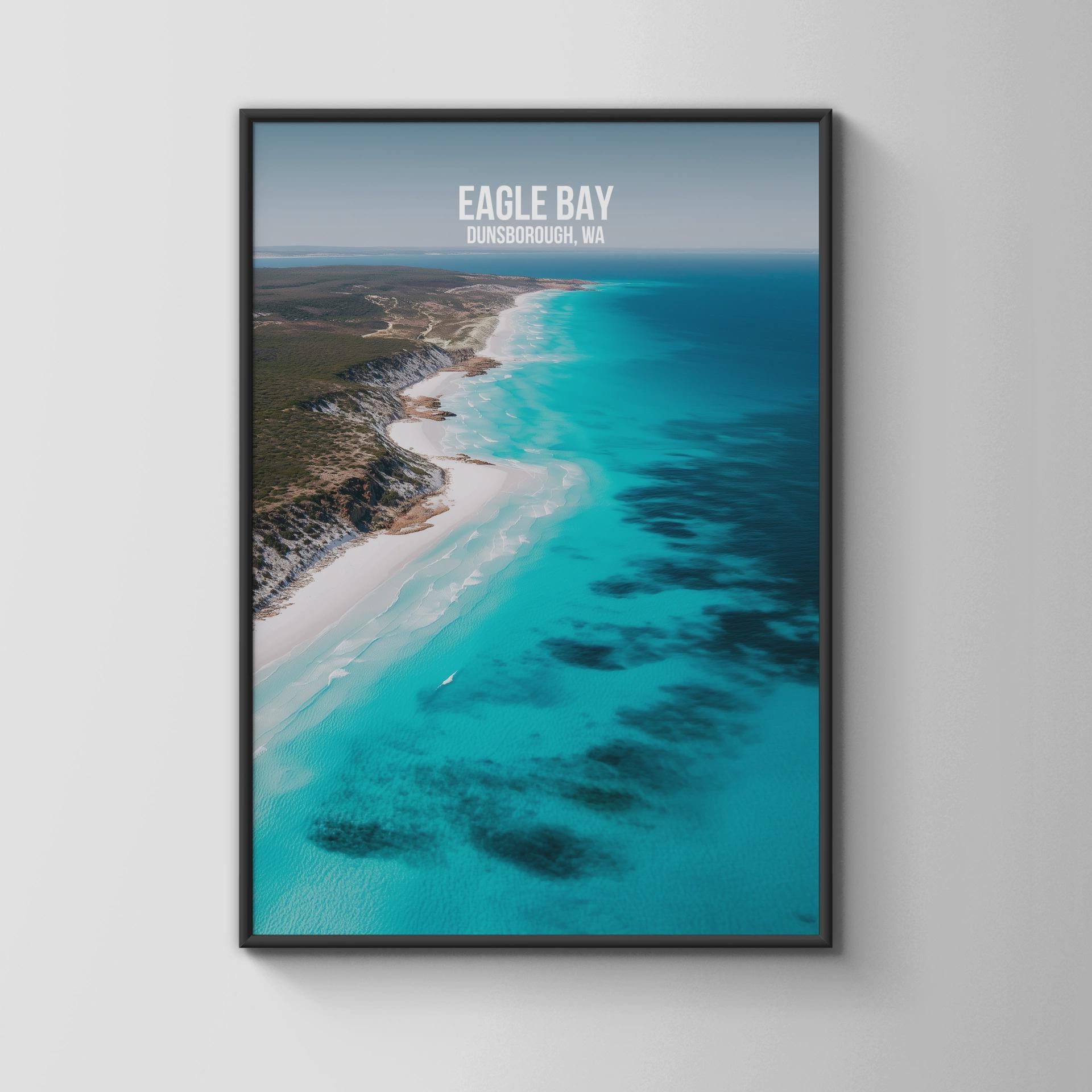 Eagle Bay Beachscape Print Dunsborough WA Wall Art - Travel Wall Art