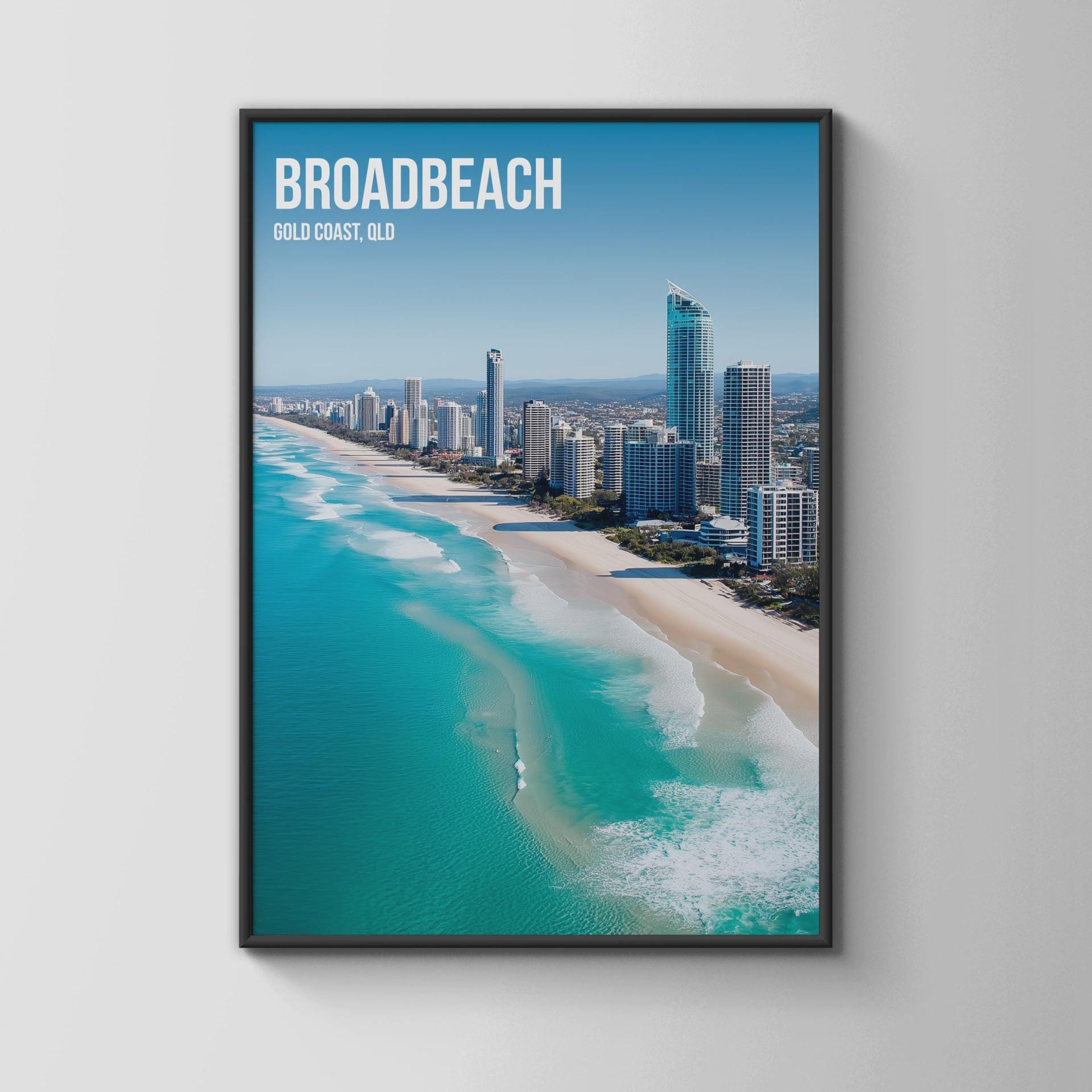 Broadbeach Gold Coast Art Print - Travel Wall Art