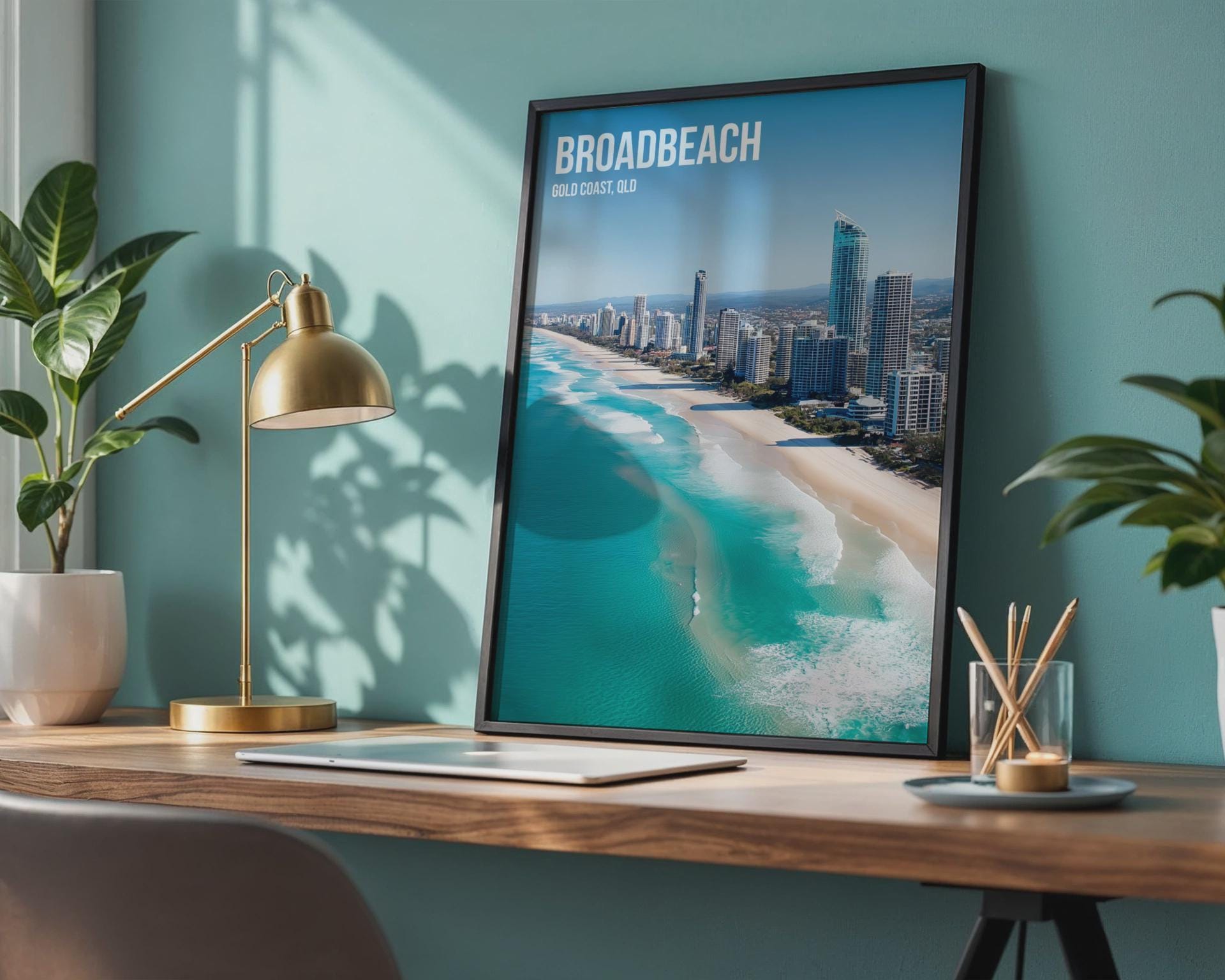 Broadbeach Gold Coast Art Print - Travel Wall Art