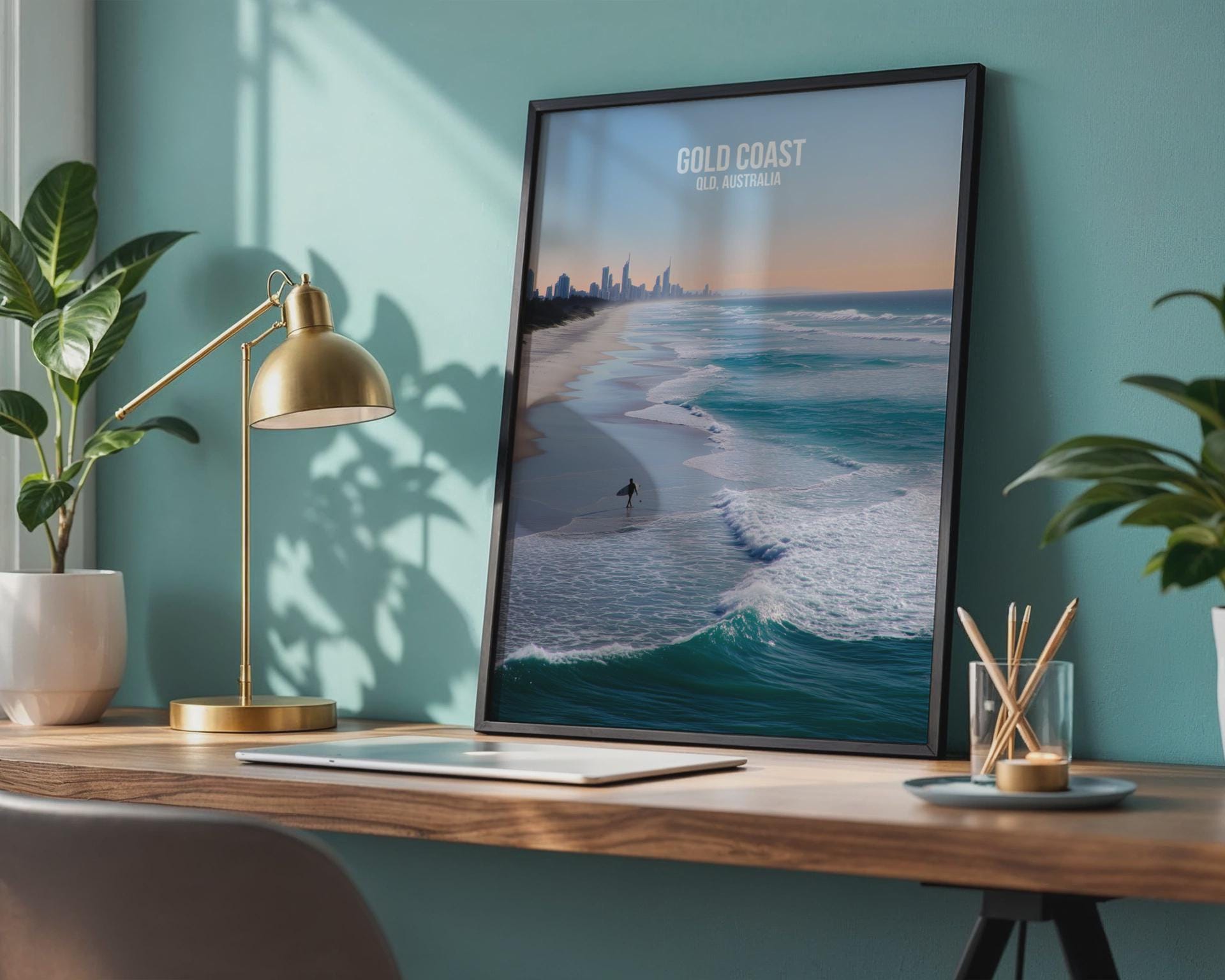 Gold Coast QLD Australia Wall Art Print - Travel Wall Art