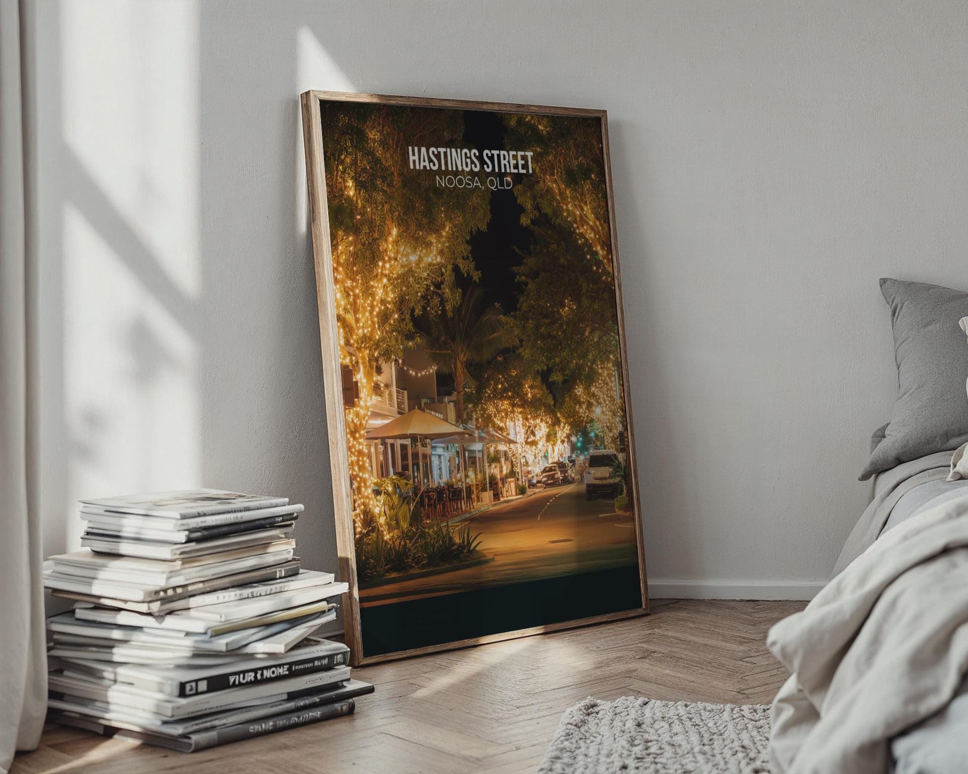 Hastings Street Noosa QLD Wall Art Print - Travel Wall Art