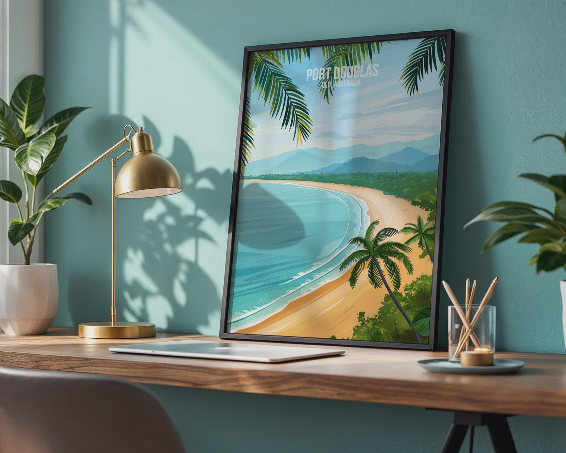 Port Douglas Coastal Art Print Australia Wall Art - Travel Wall Art