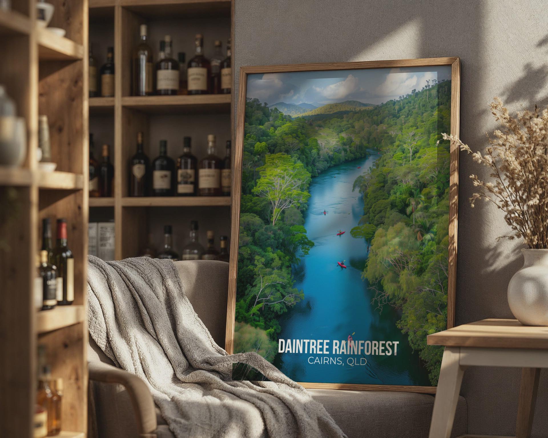 Daintree Rainforest Cairns QLD Wall Art Print - Travel Wall Art