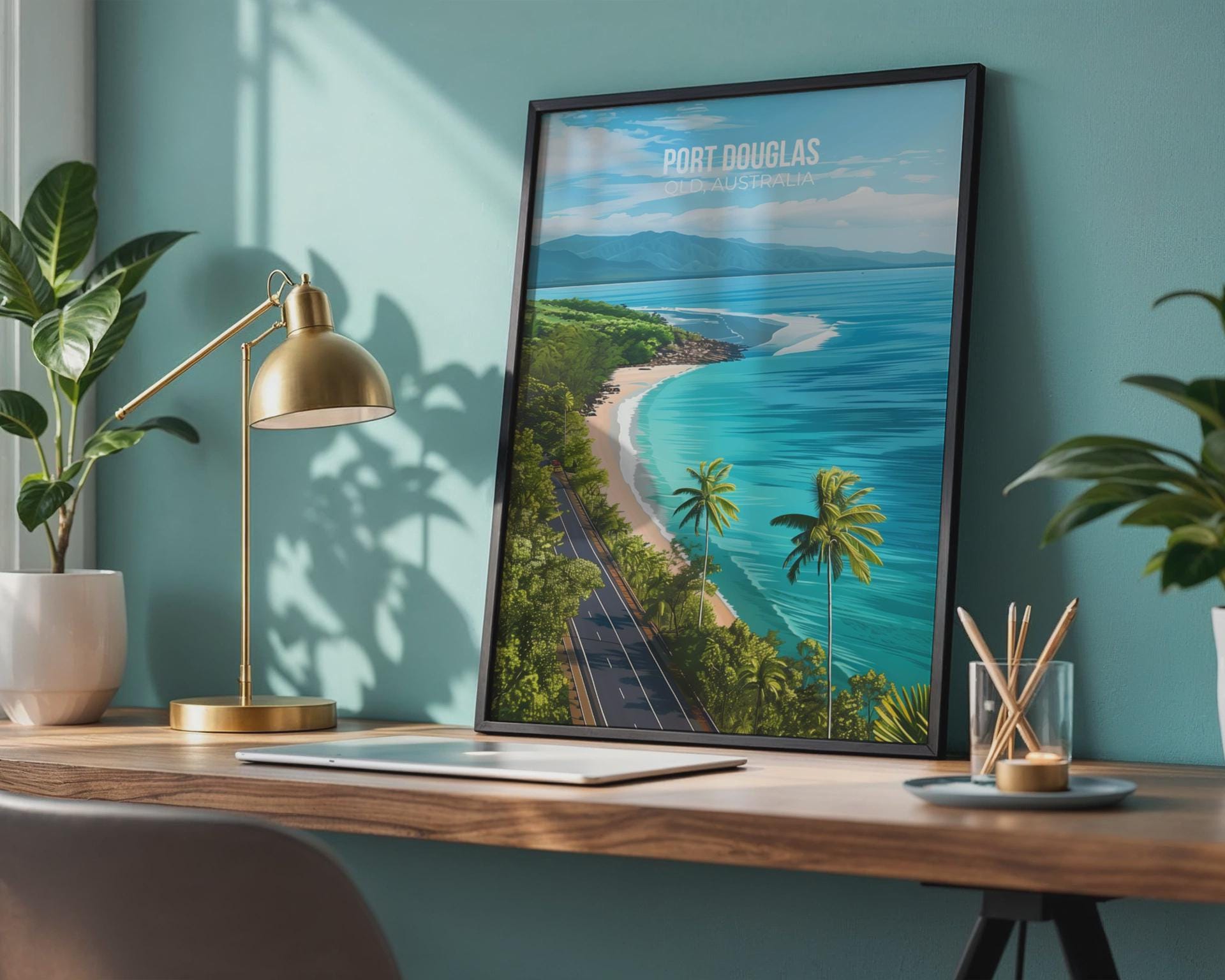 Port Douglas QLD Australia Beach Poster Print - Travel Wall Art