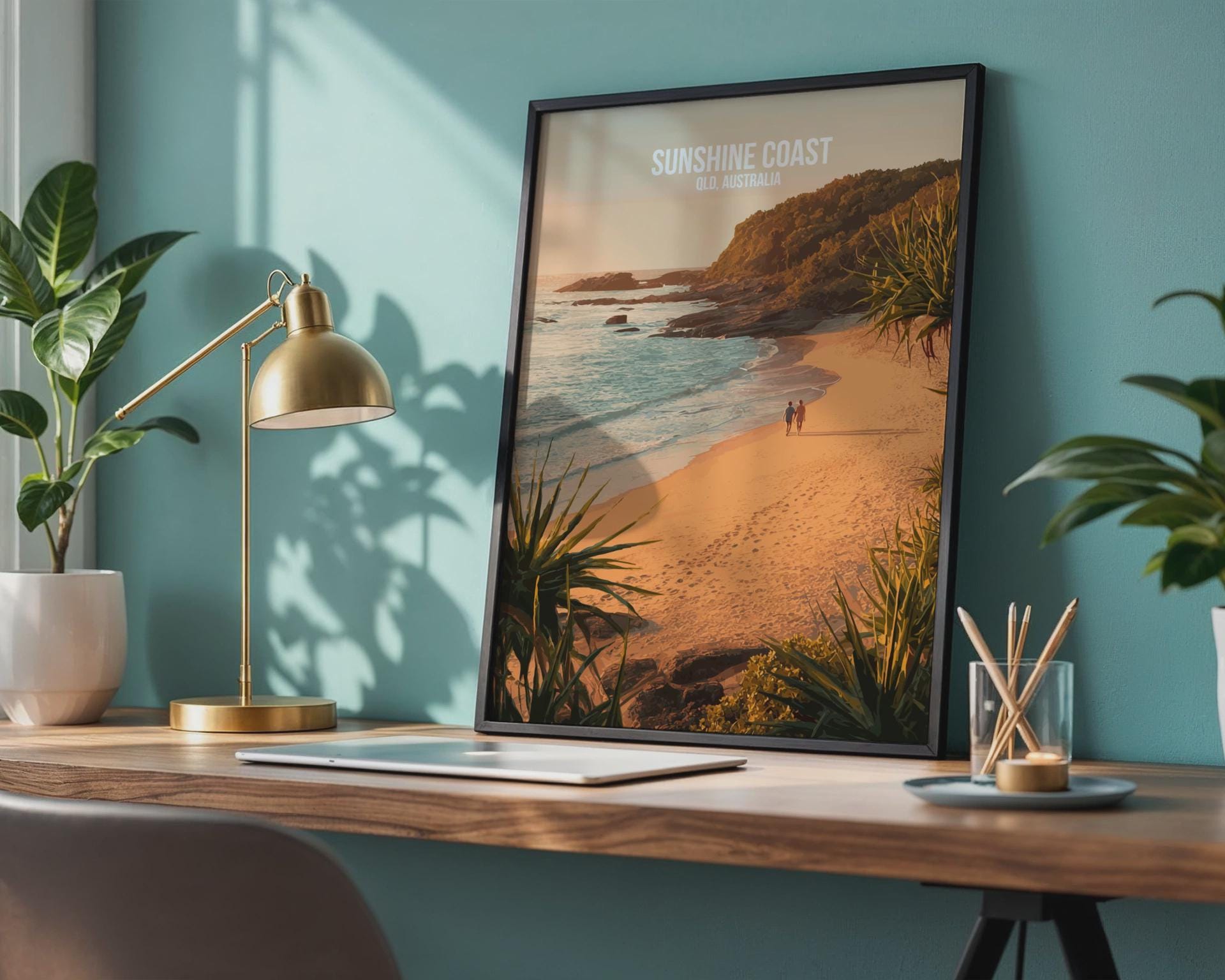 Sunshine Coast QLD Australia Print Wall Art - Travel Wall Art