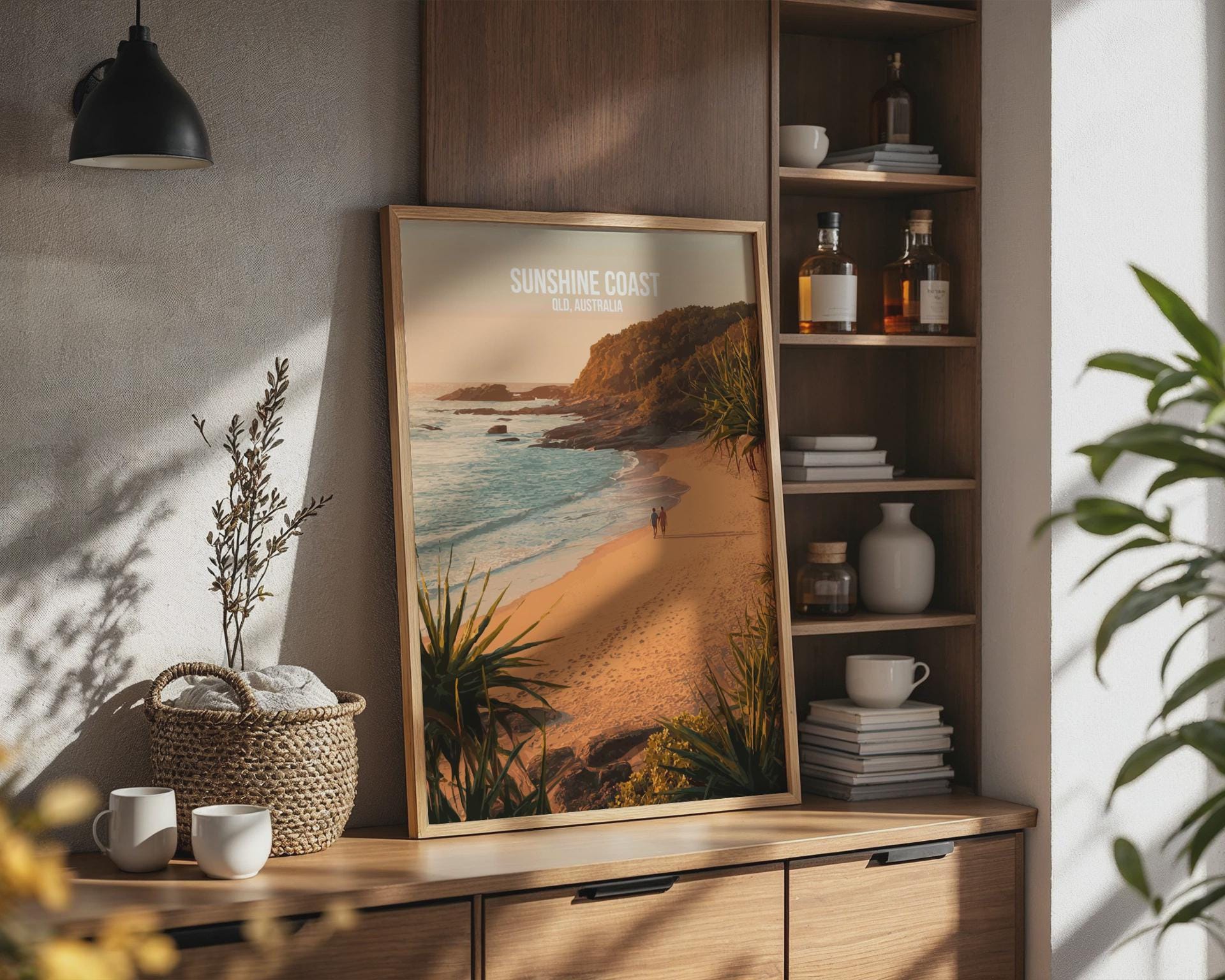 Sunshine Coast QLD Australia Print Wall Art - Travel Wall Art