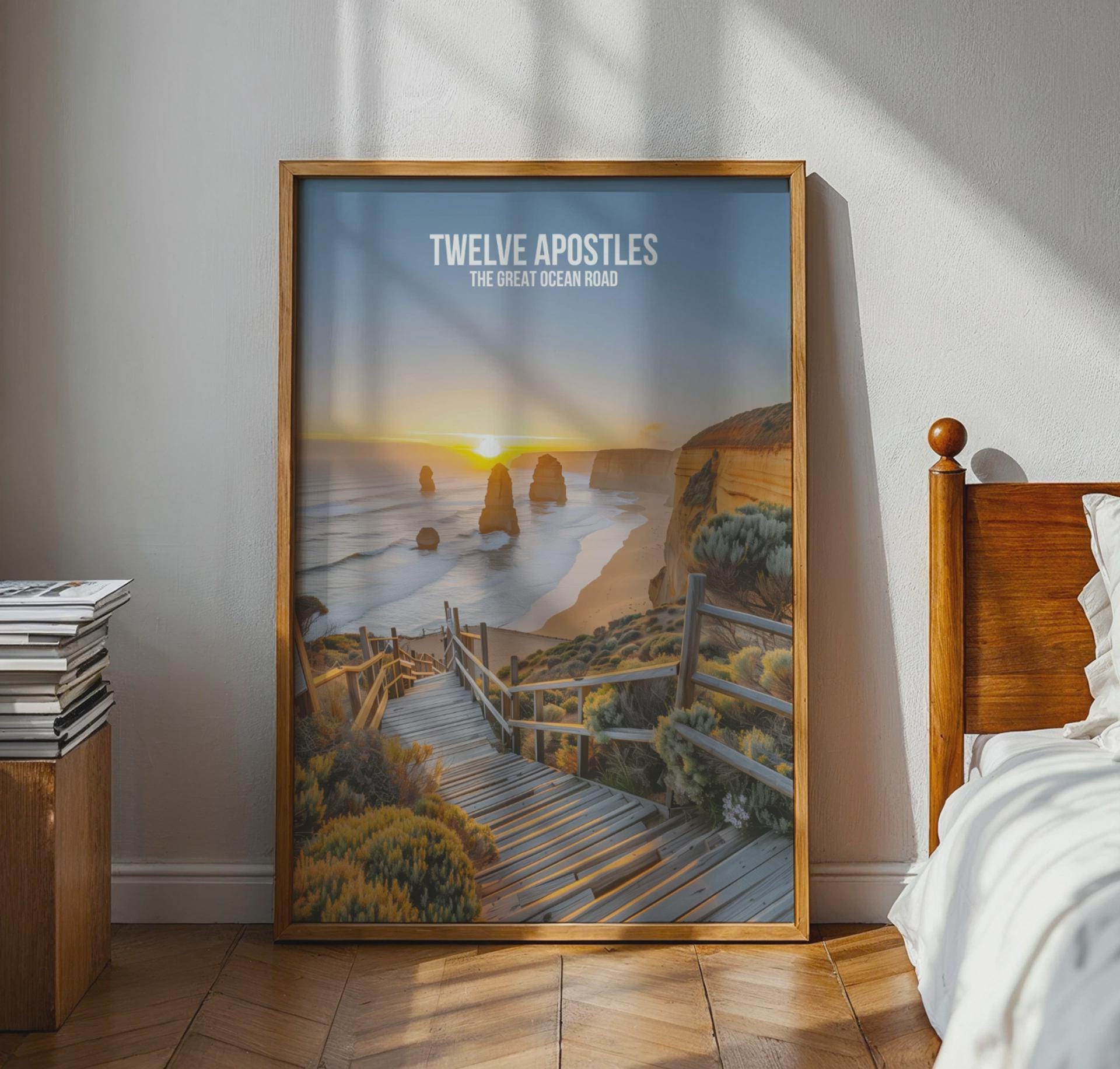 Twelve Apostles Wall Art Coastal Landscape Print - Travel Wall Art