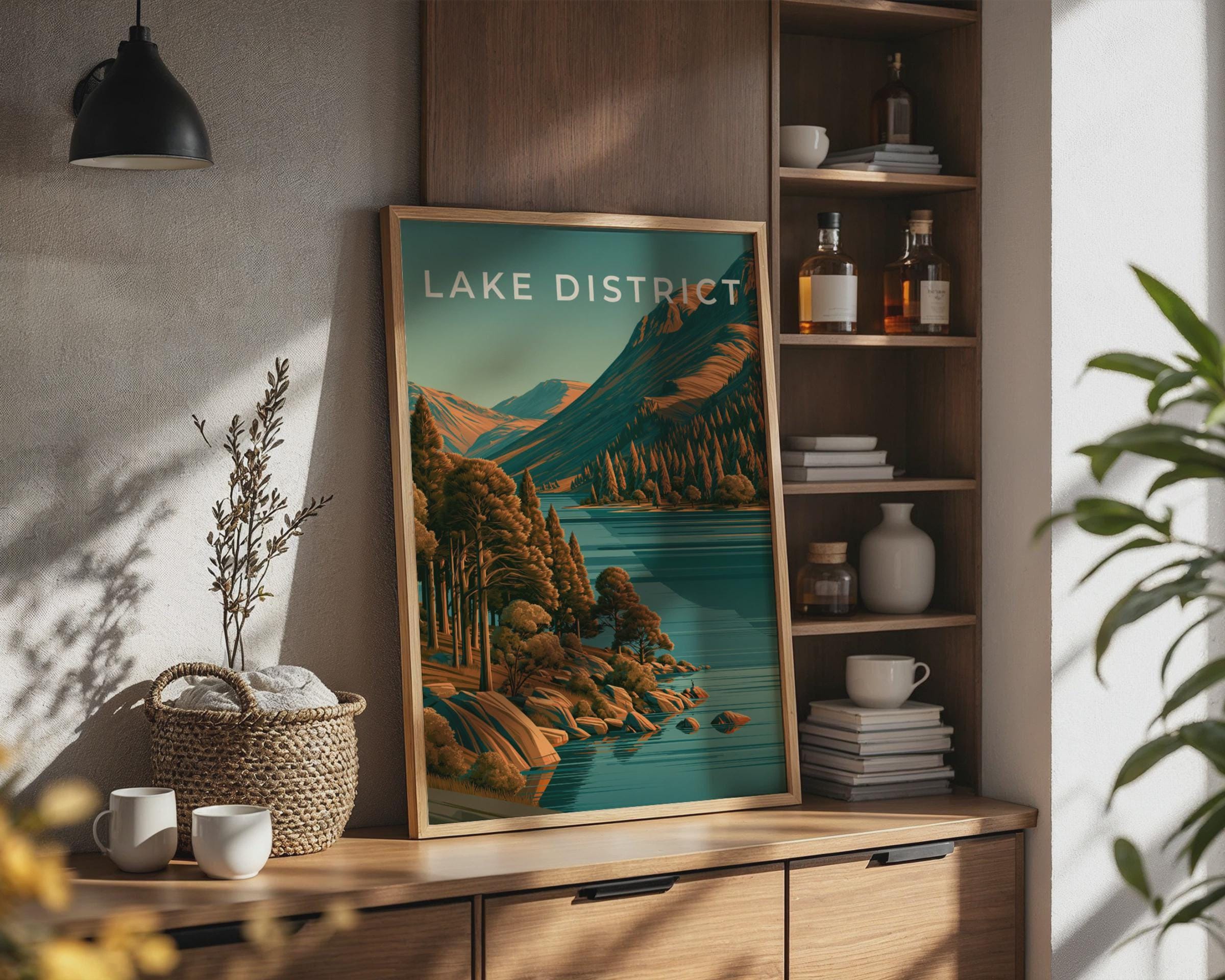 Lake District Scenic Print Wall Art - Travel Wall Art
