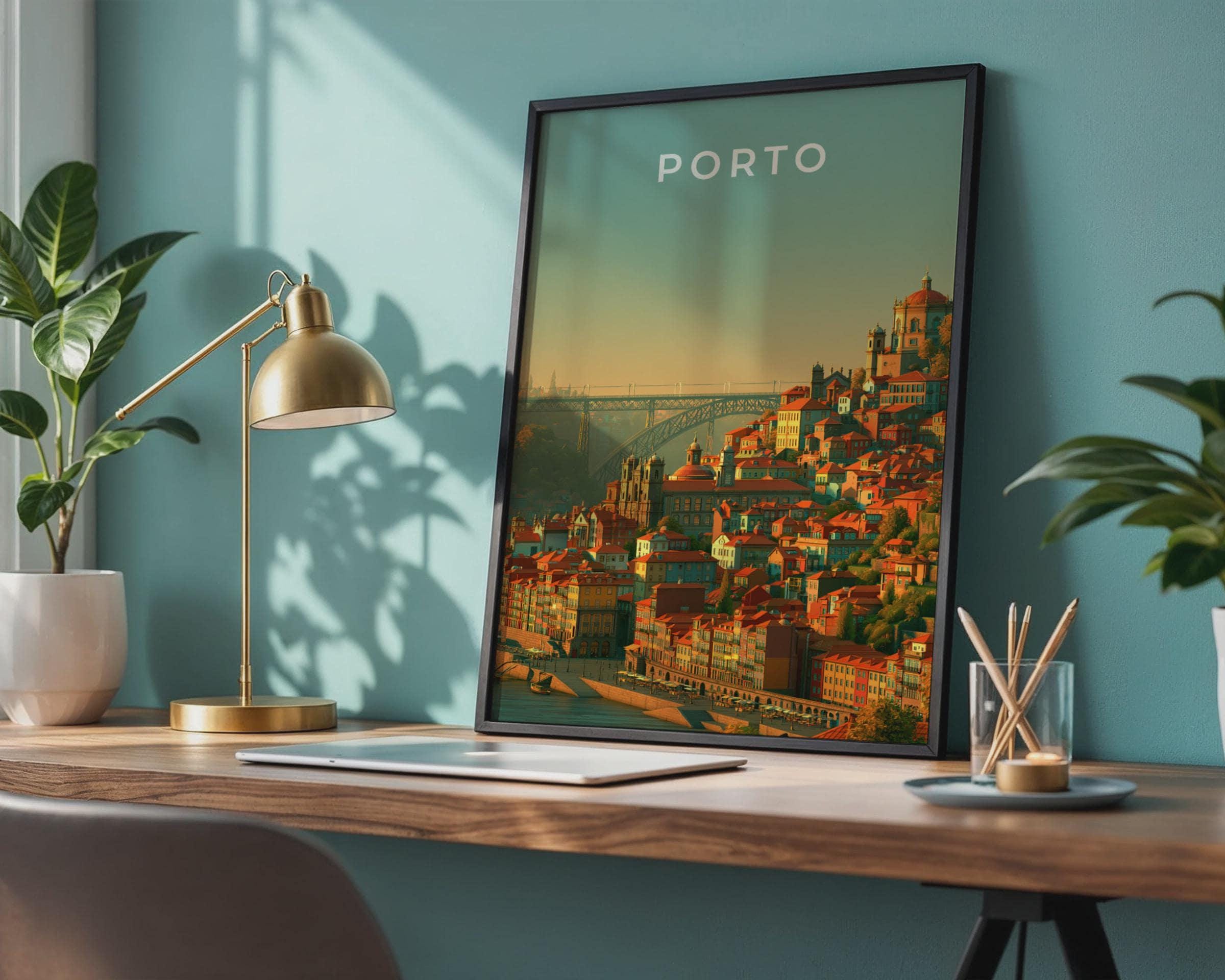Porto Cityscape Art Print - Travel Wall Art