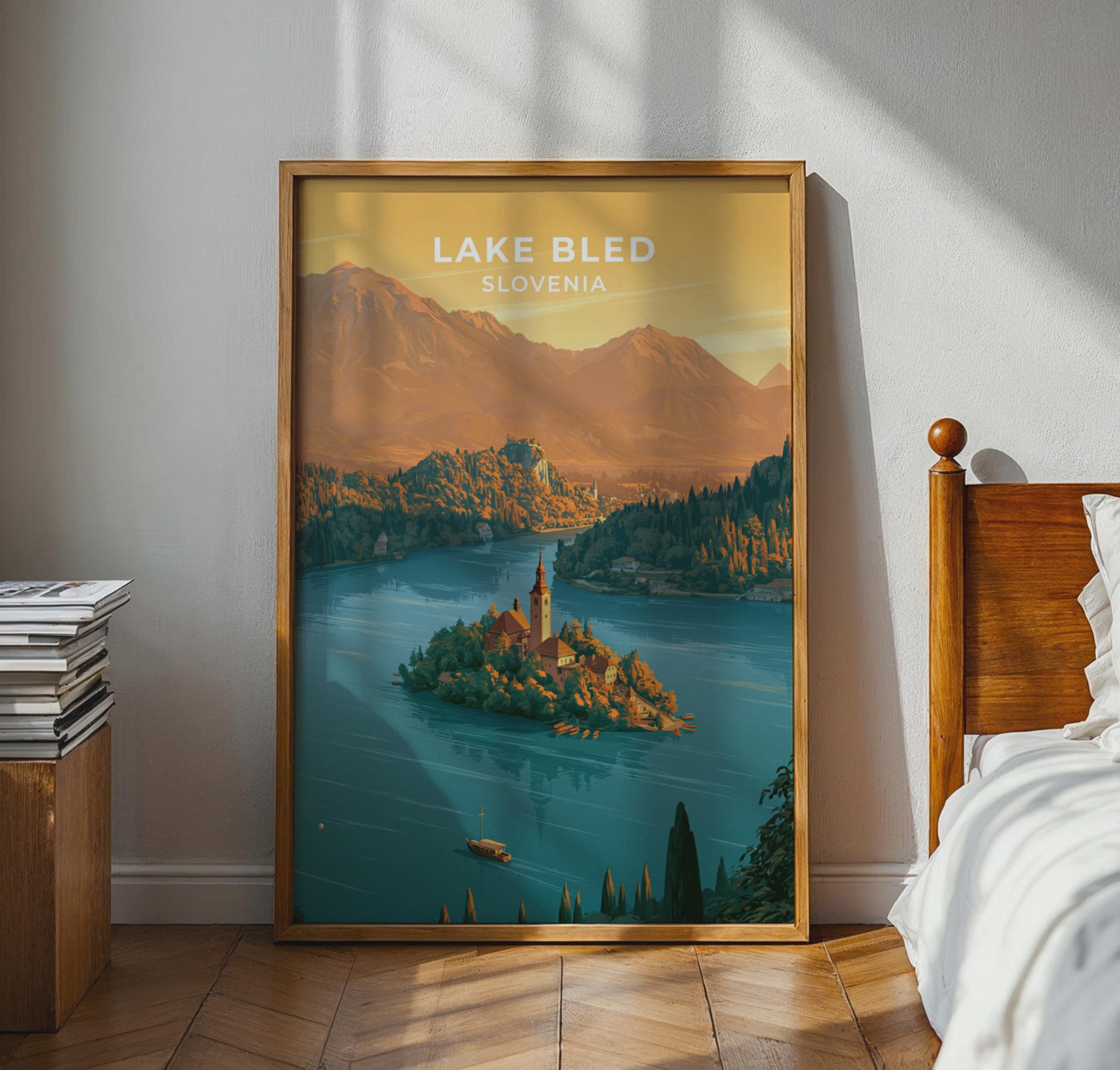 Lake Bled Poster