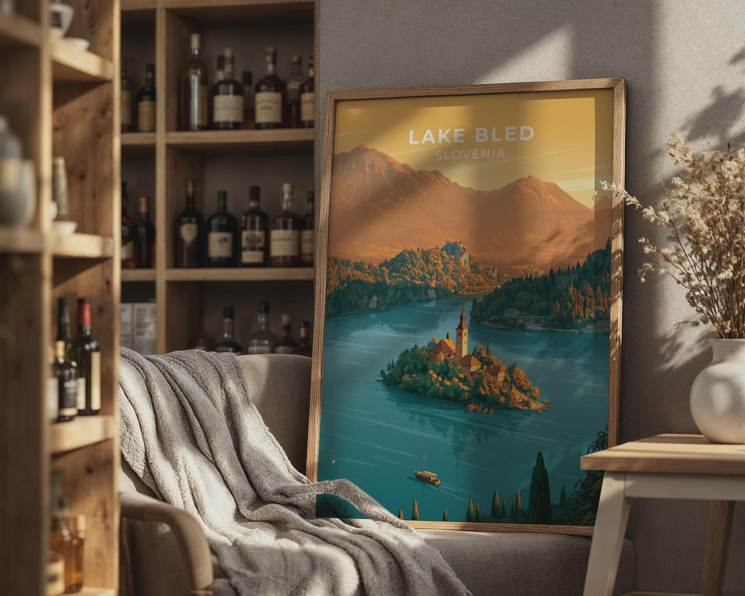 Lake Bled Poster
