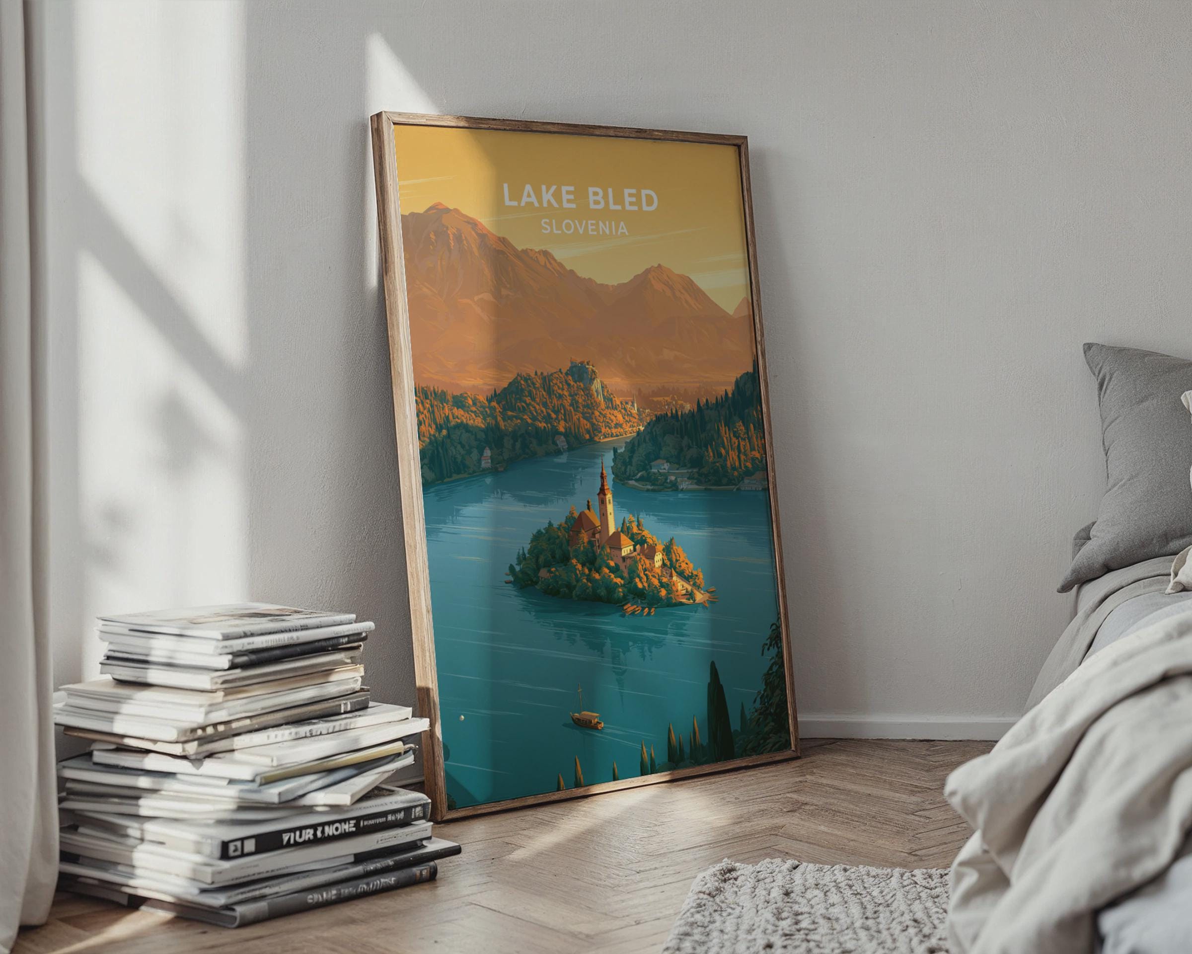 Lake Bled Poster