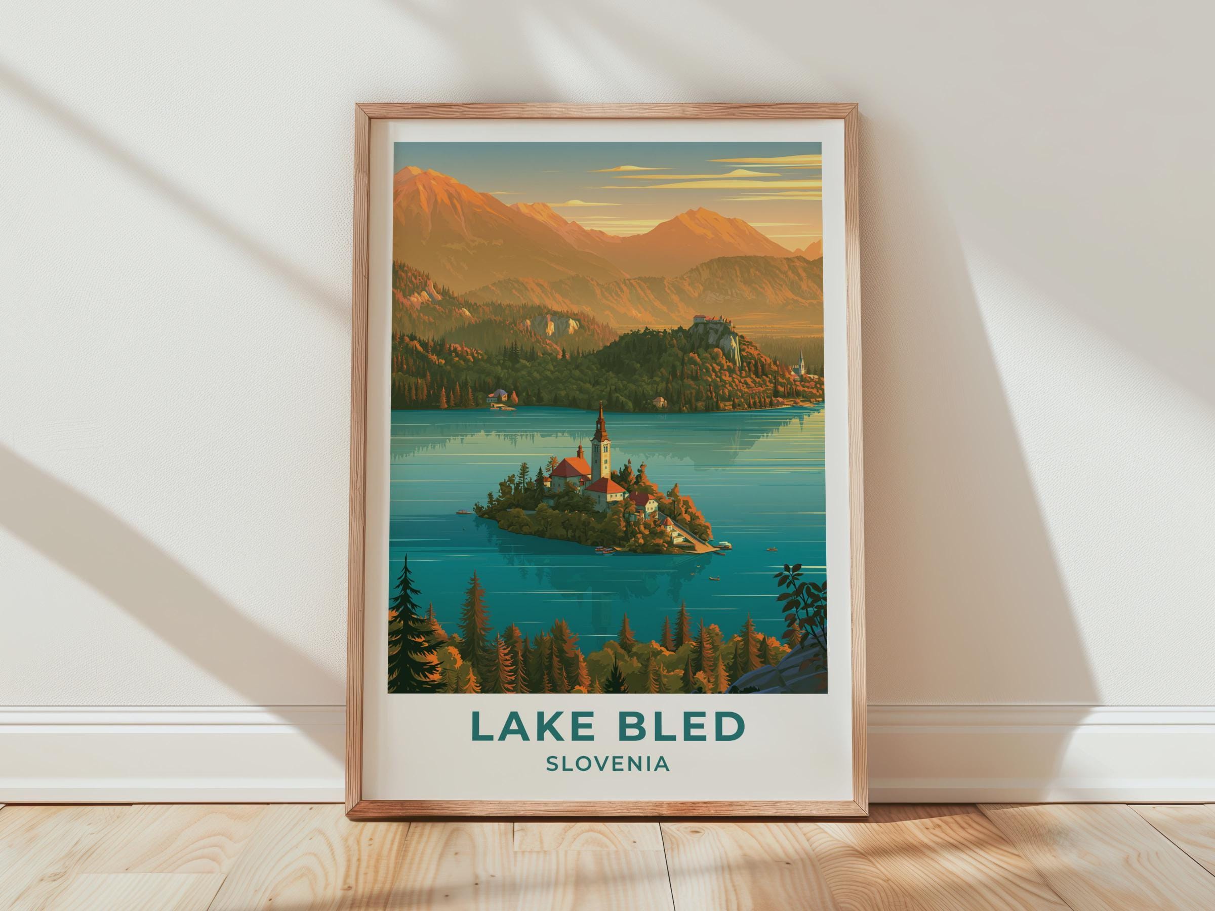 Lake Bled Poster