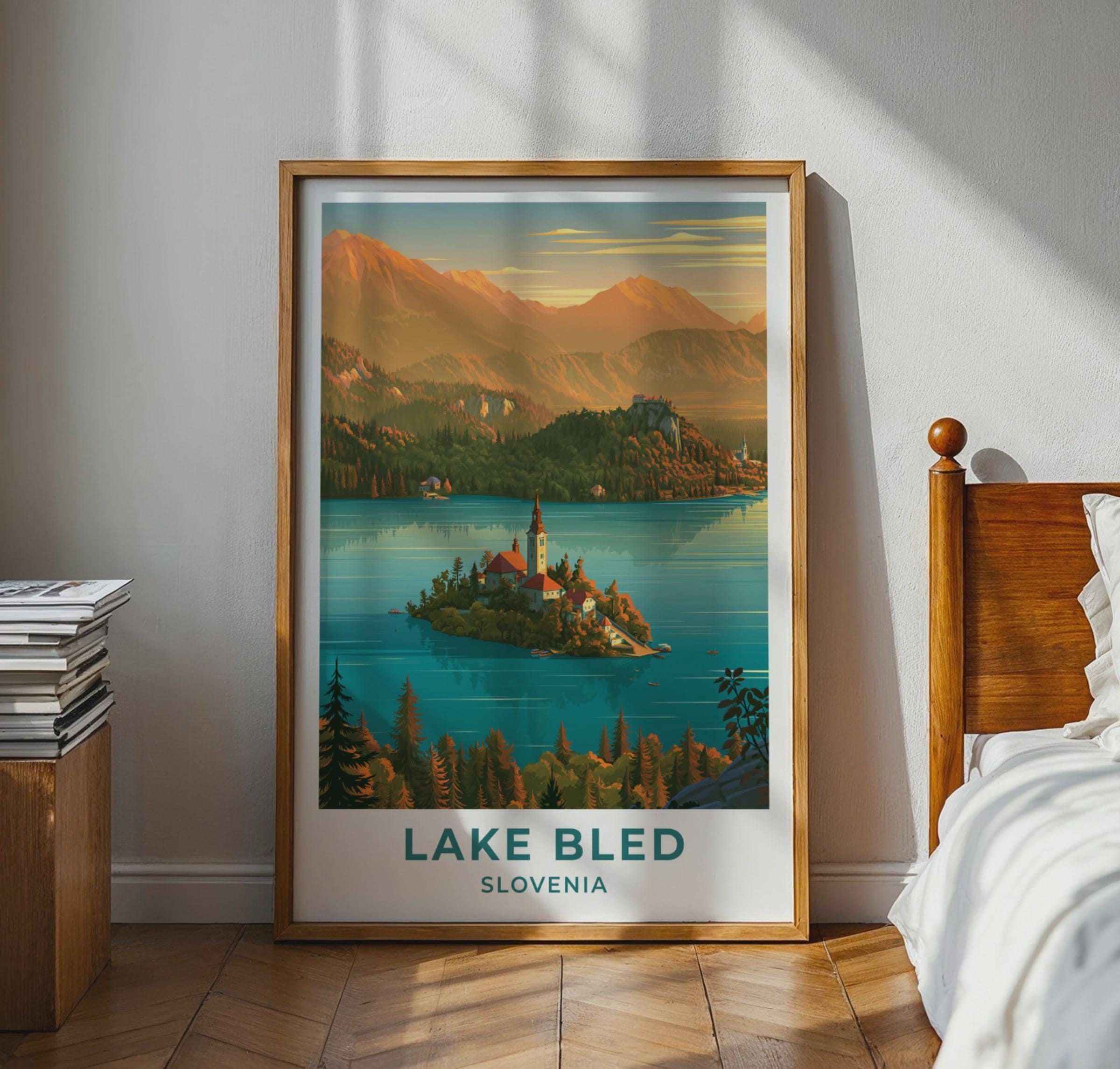 Lake Bled Poster