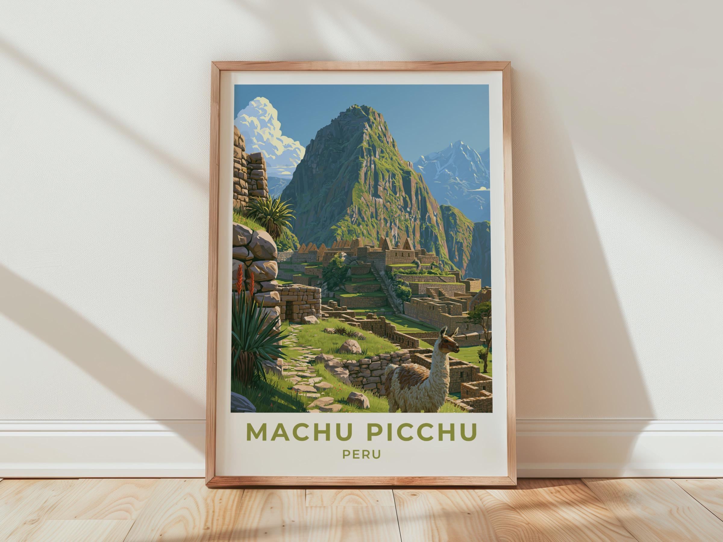 Machu Picchu Poster