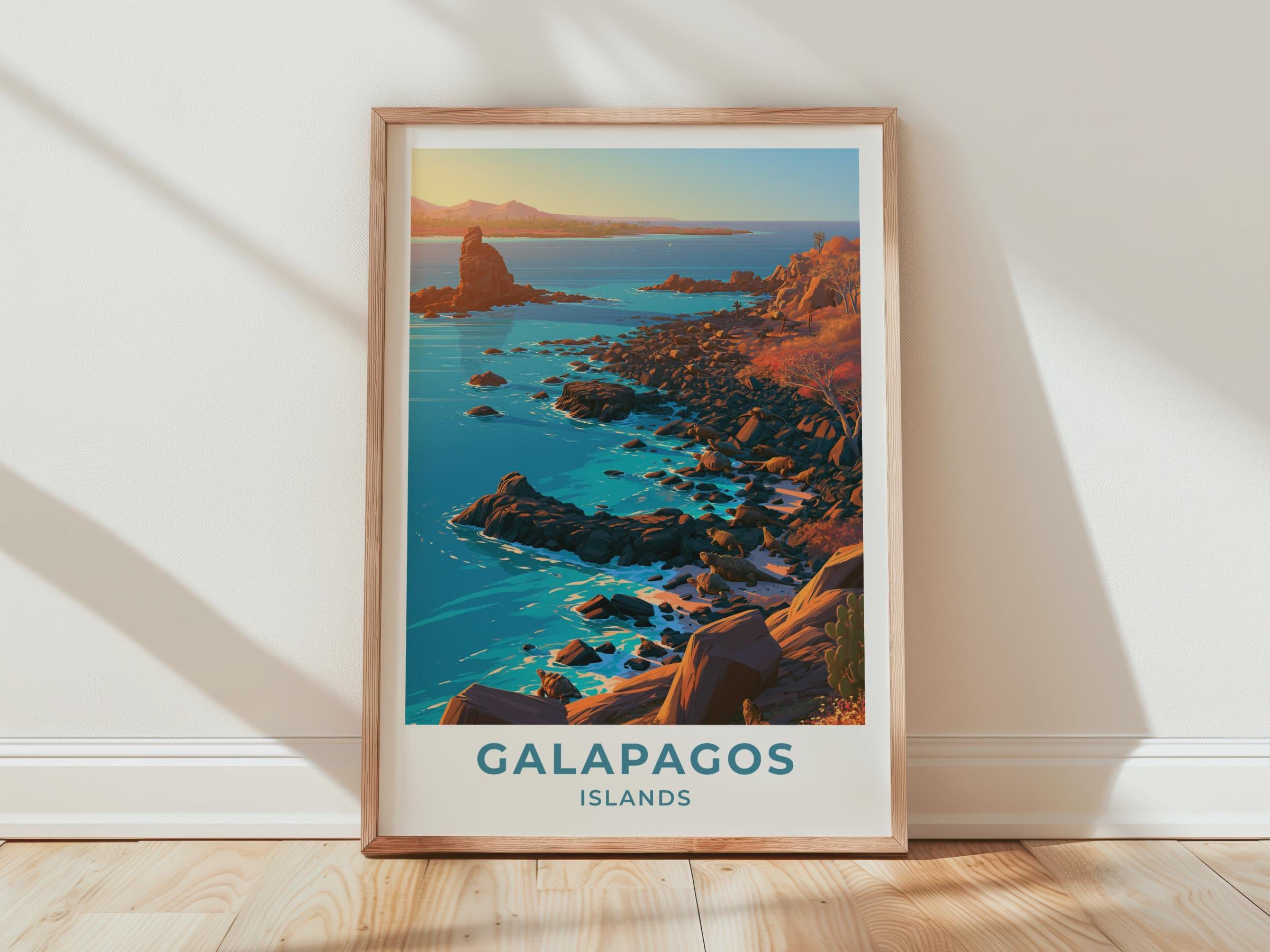 Galapagos Islands Poster