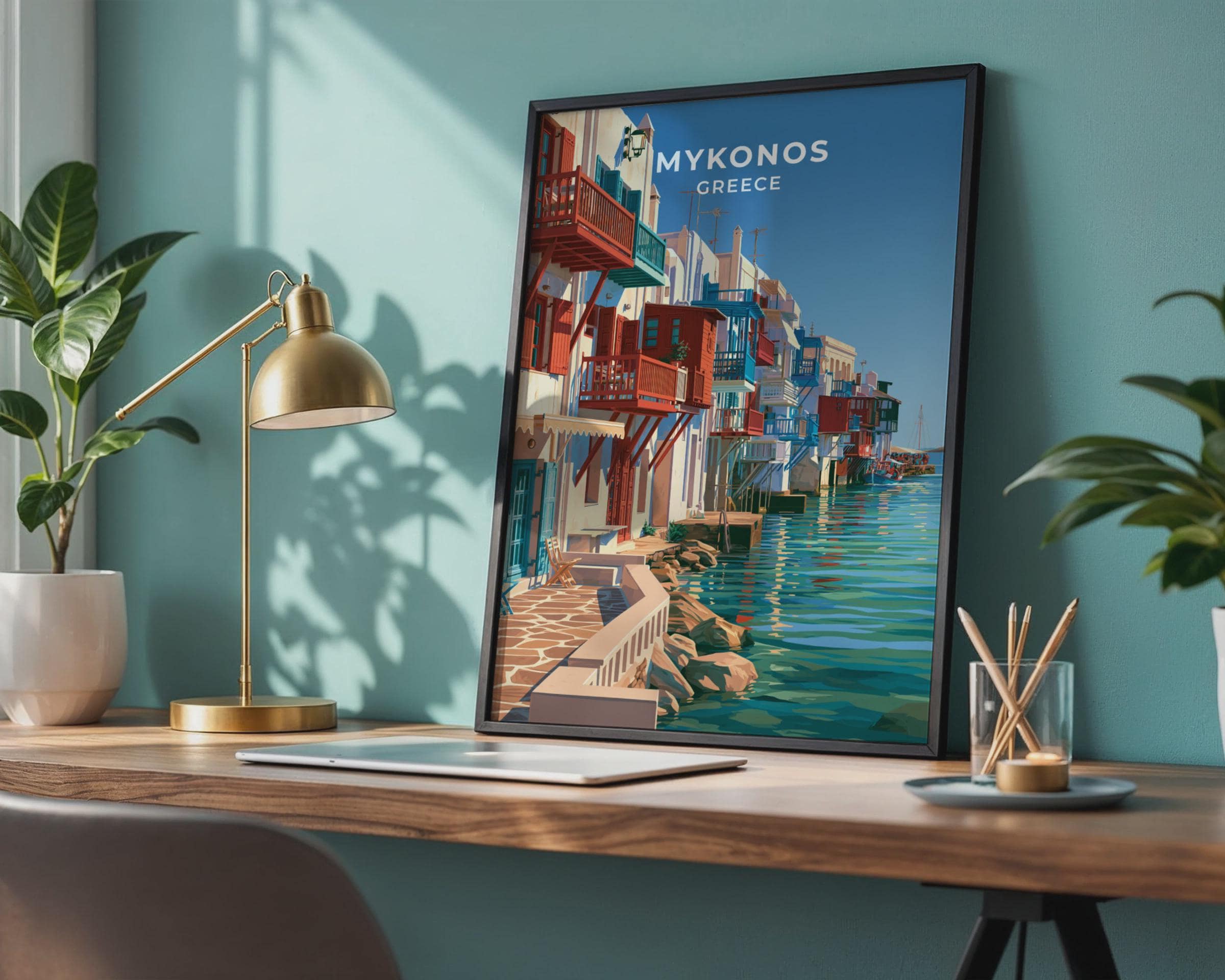 Mykonos Poster