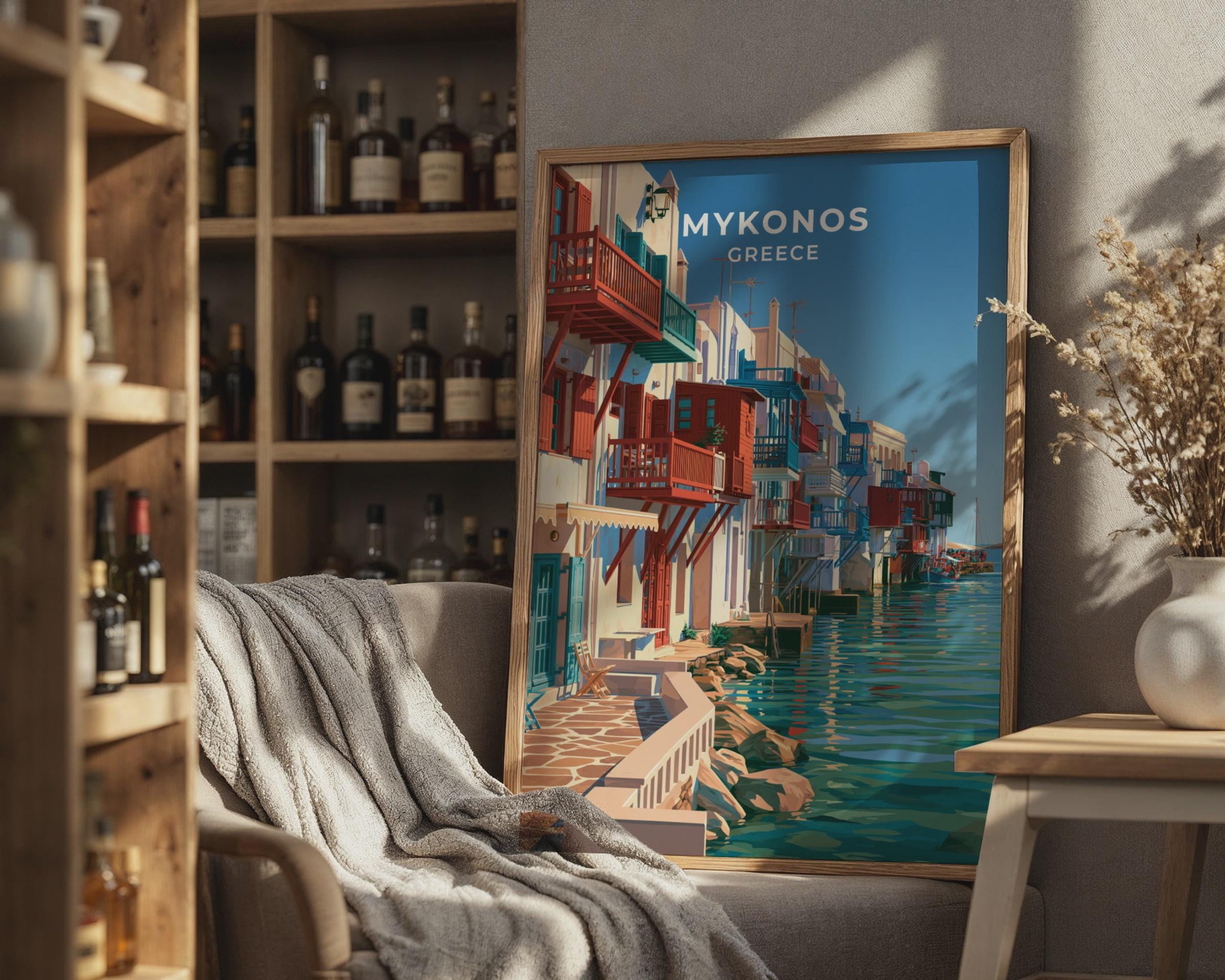 Mykonos Poster
