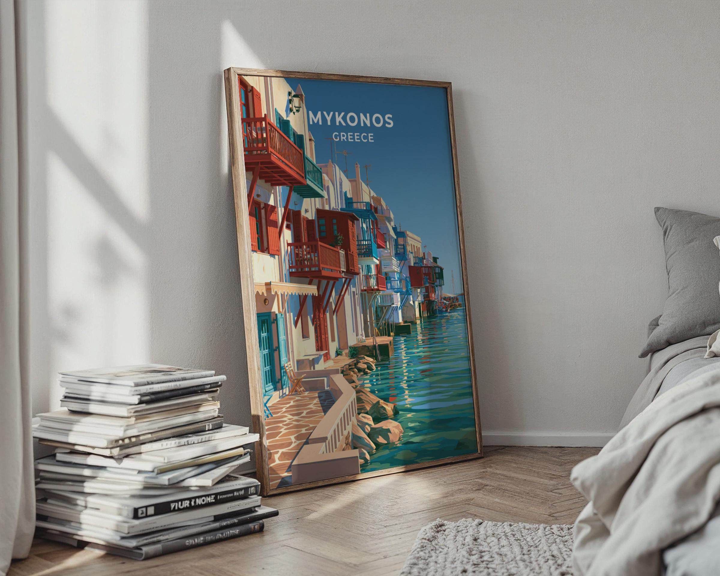 Mykonos Poster