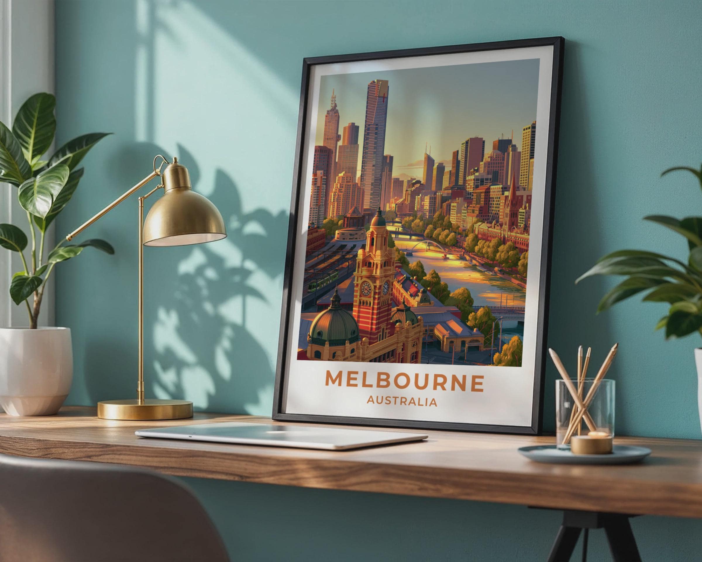 Melbourne Poster
