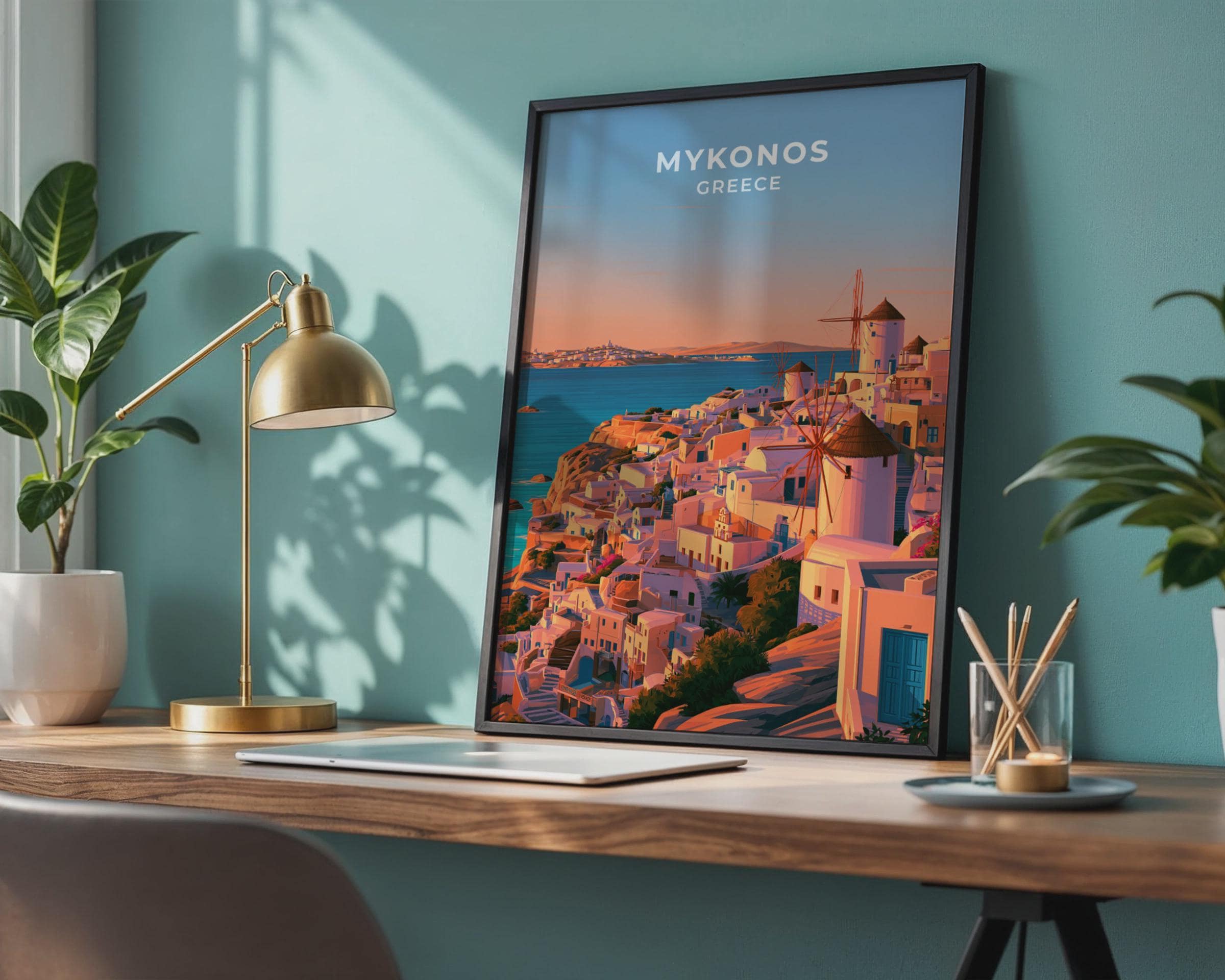 Mykonos Poster