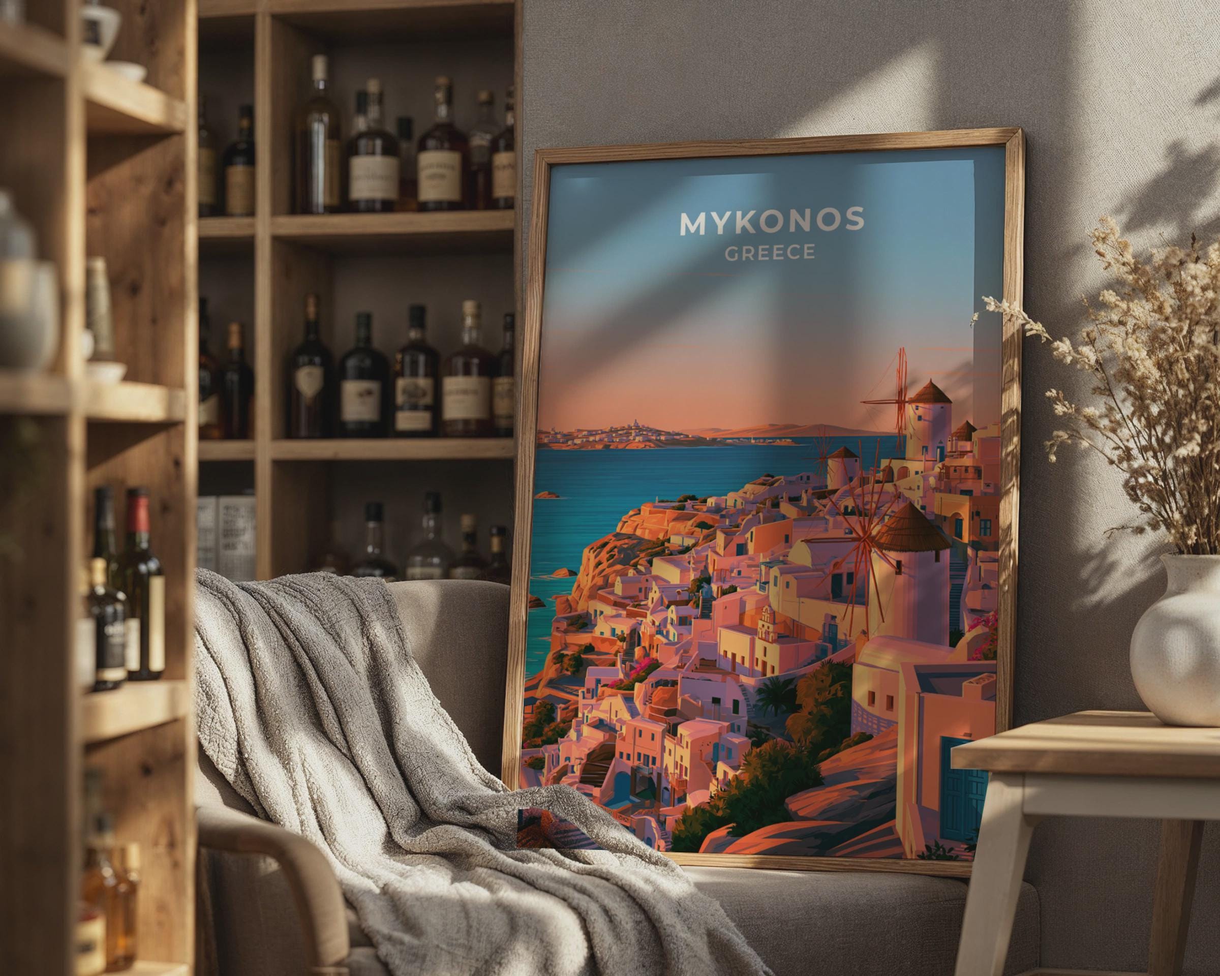 Mykonos Poster