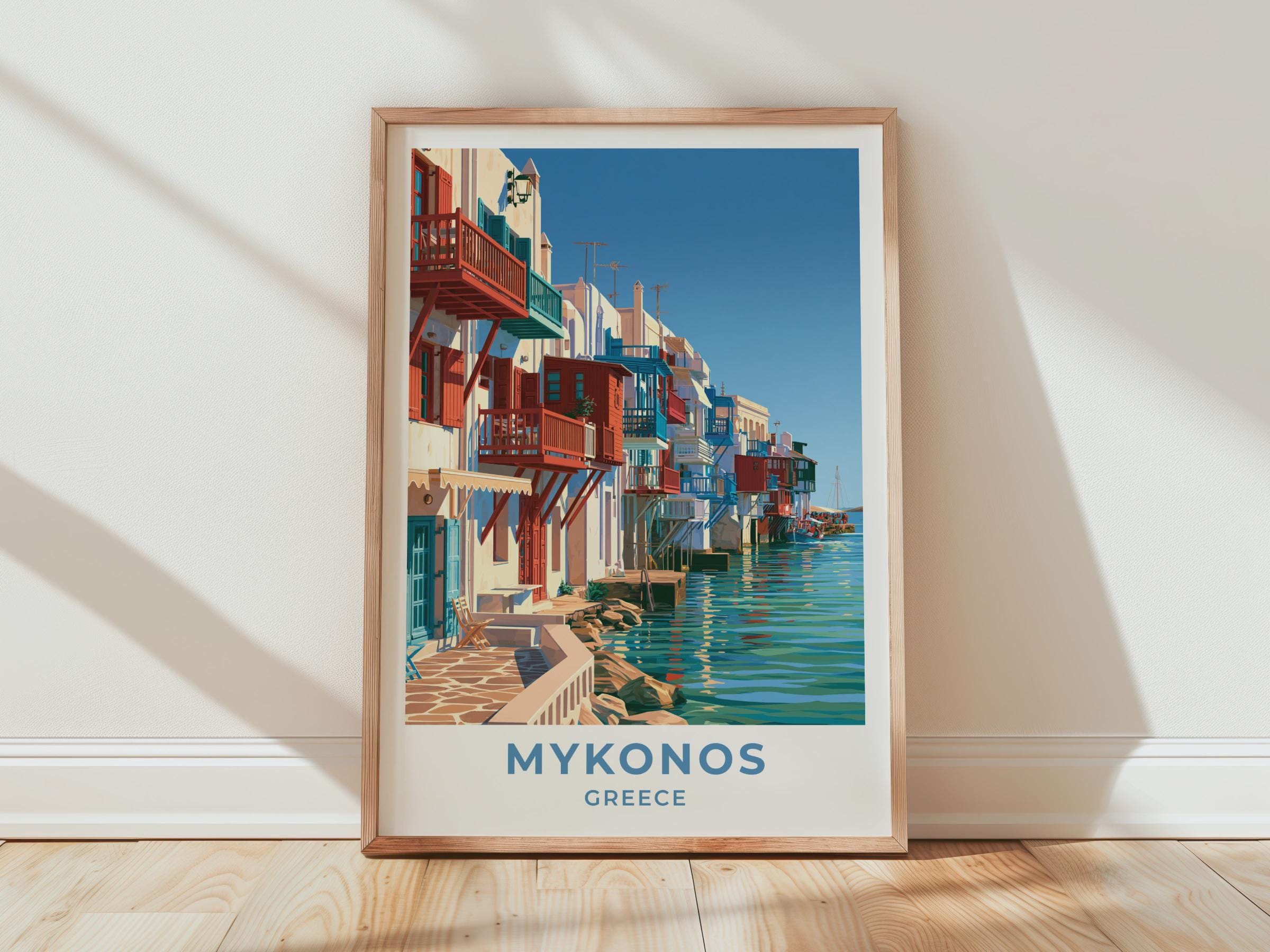 Mykonos Poster