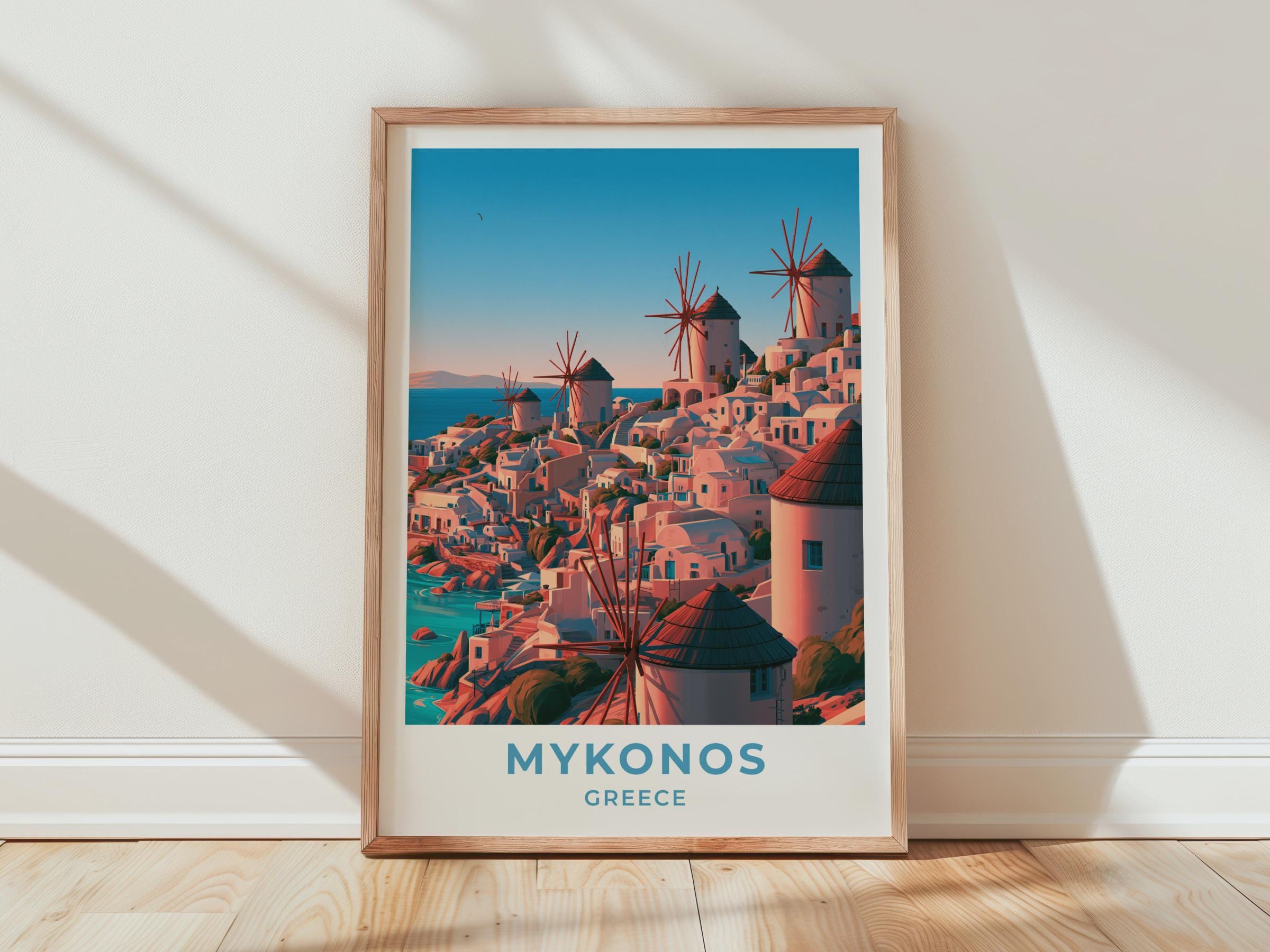 Mykonos Poster
