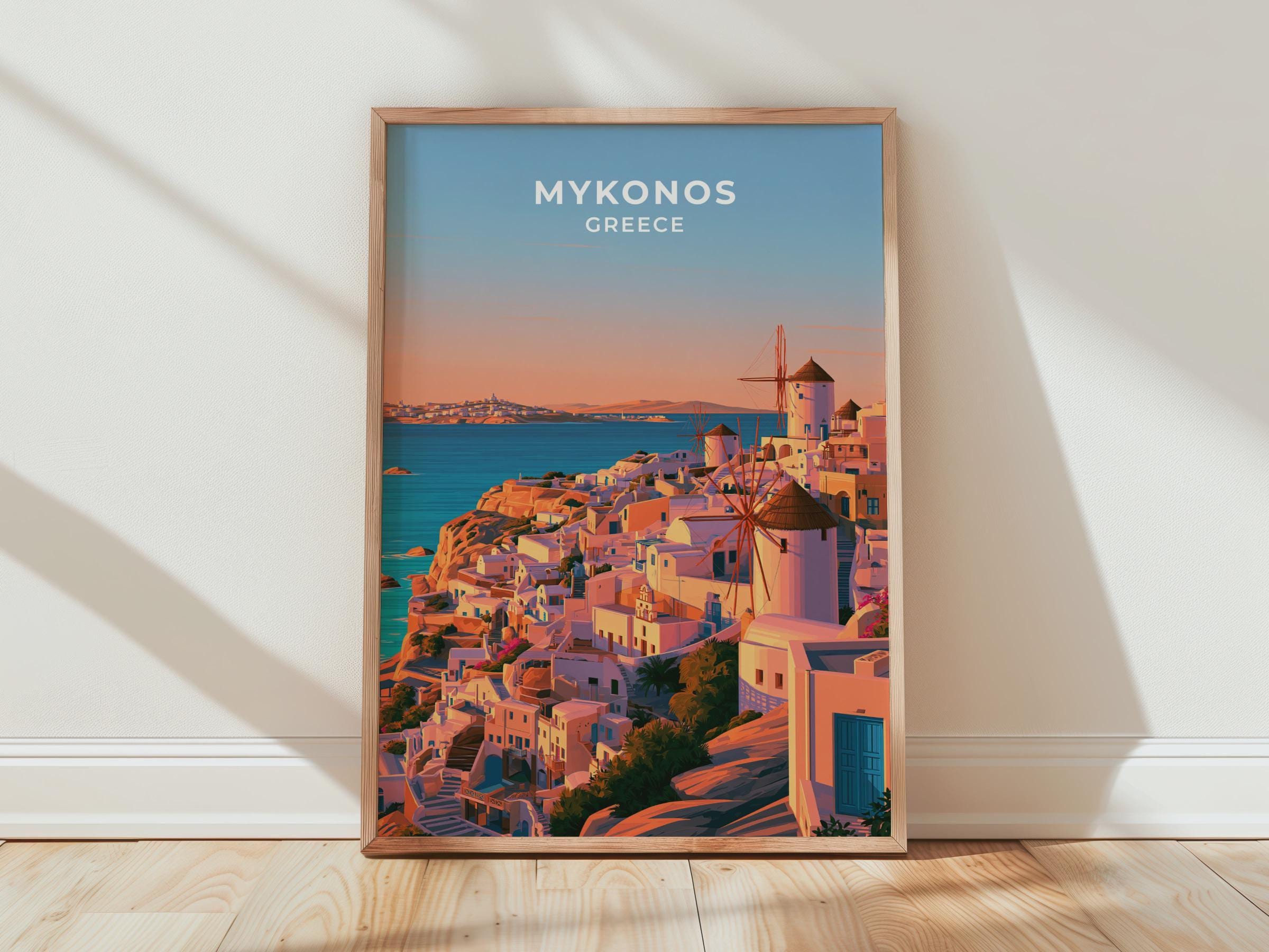 Mykonos Poster
