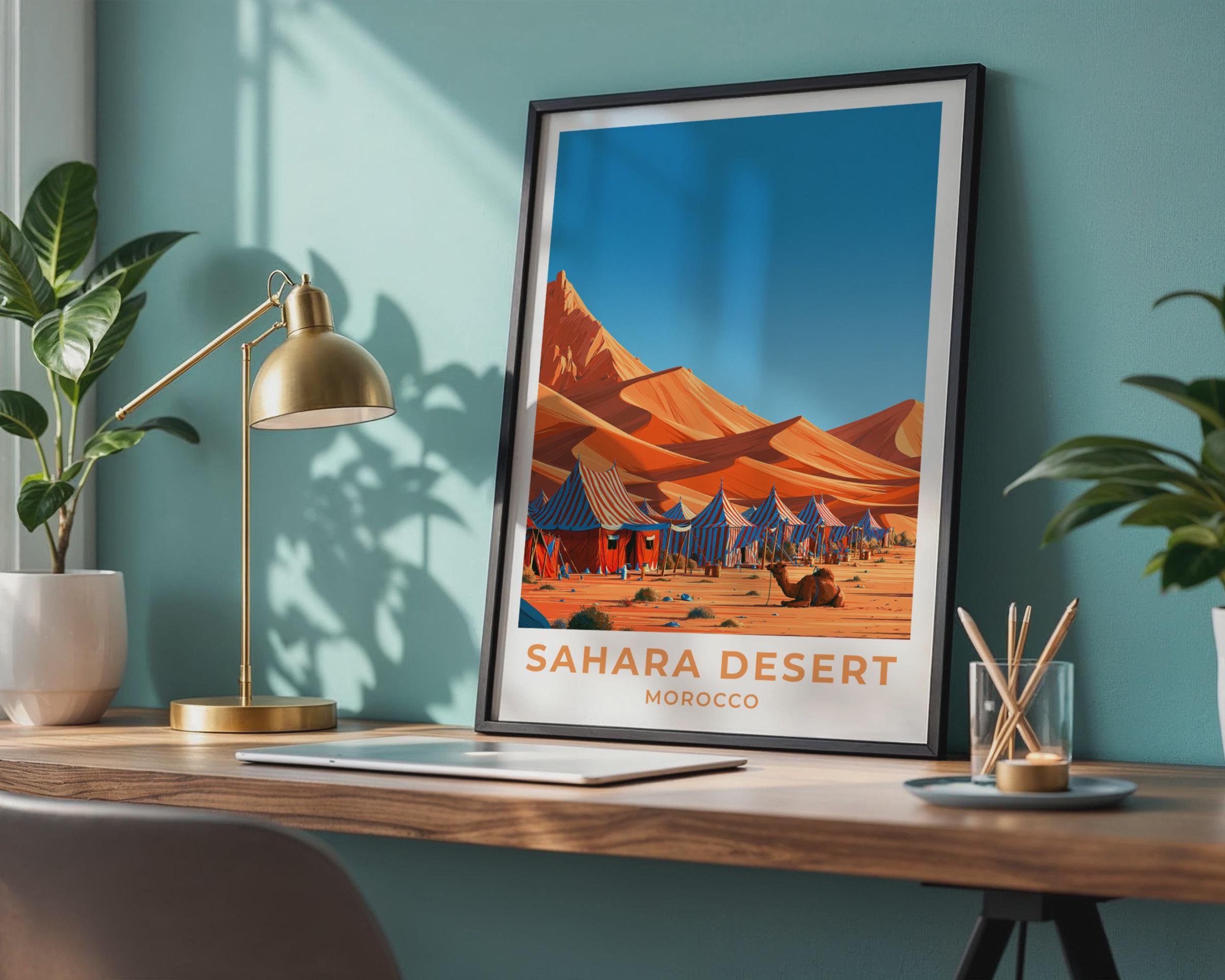 Sahara Desert Poster