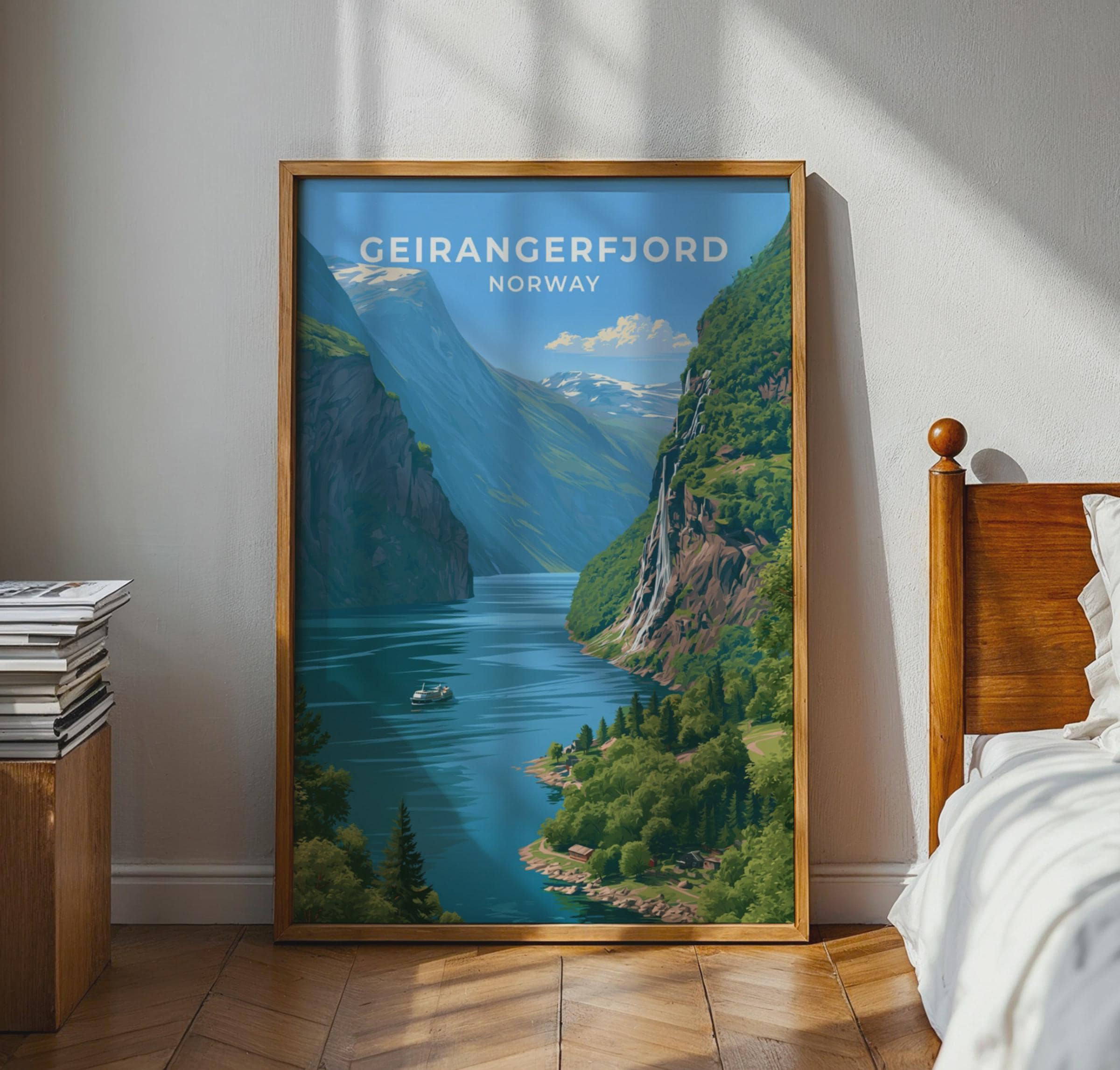 Geirangerfjord Poster
