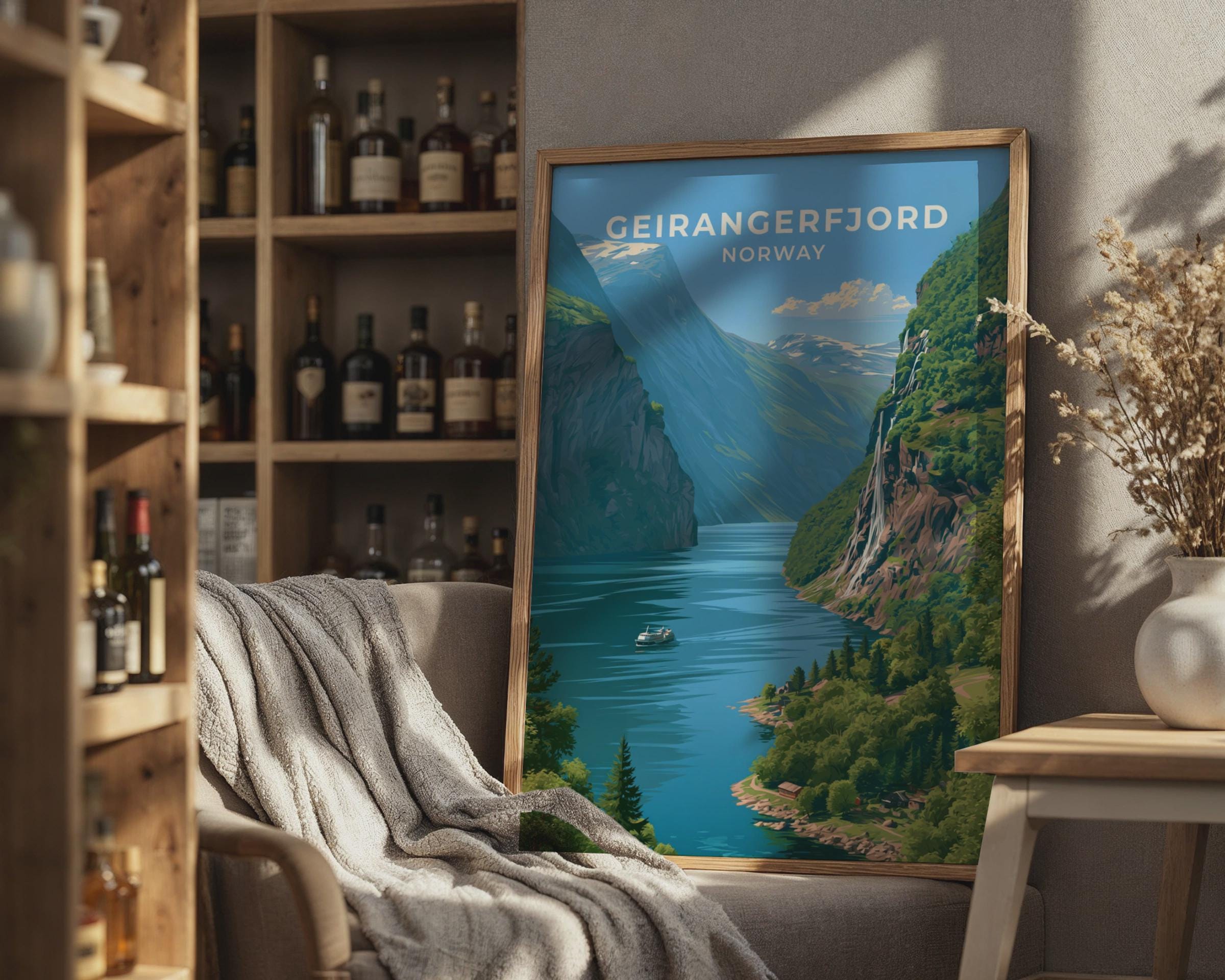 Geirangerfjord Poster