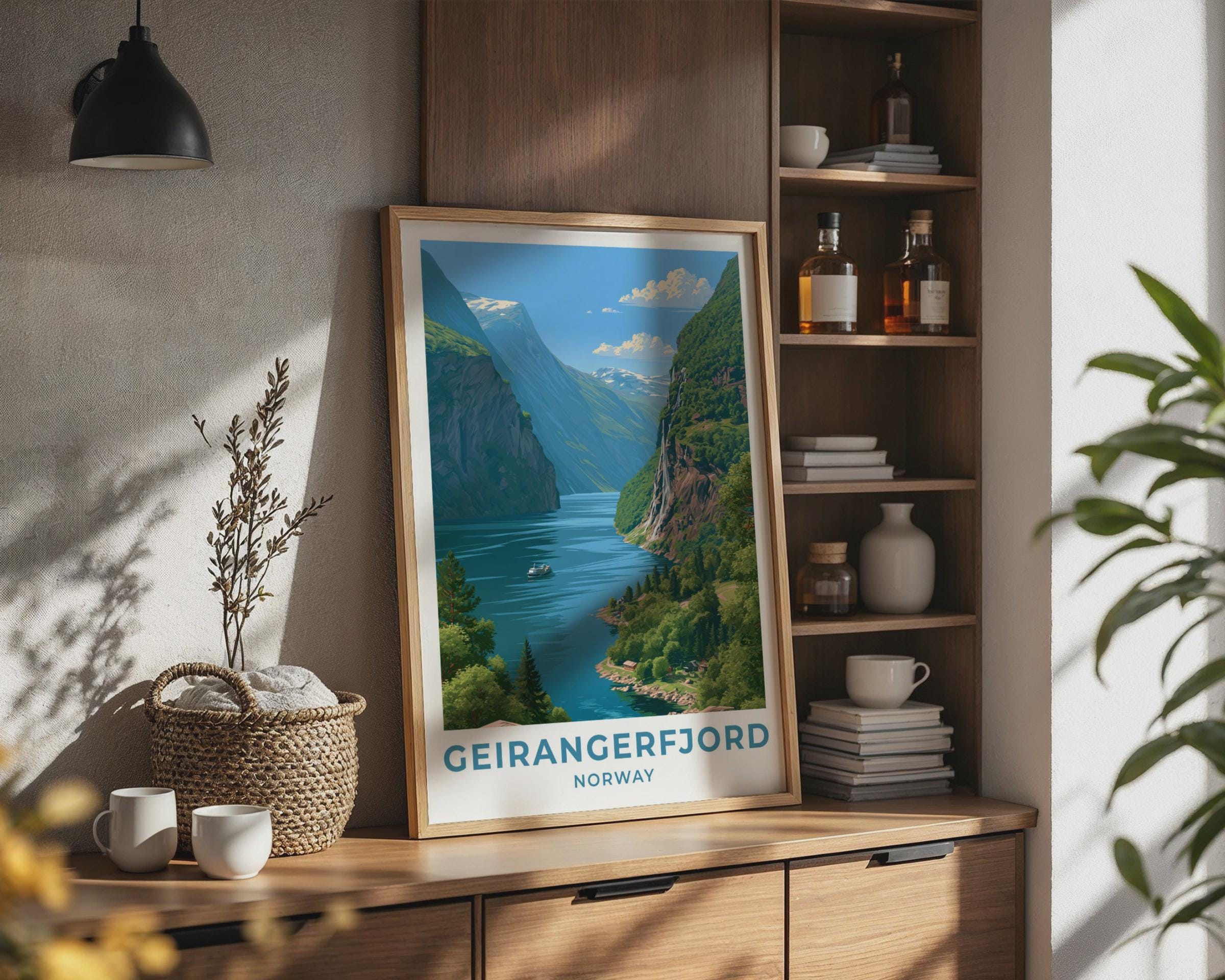 Geirangerfjord Poster