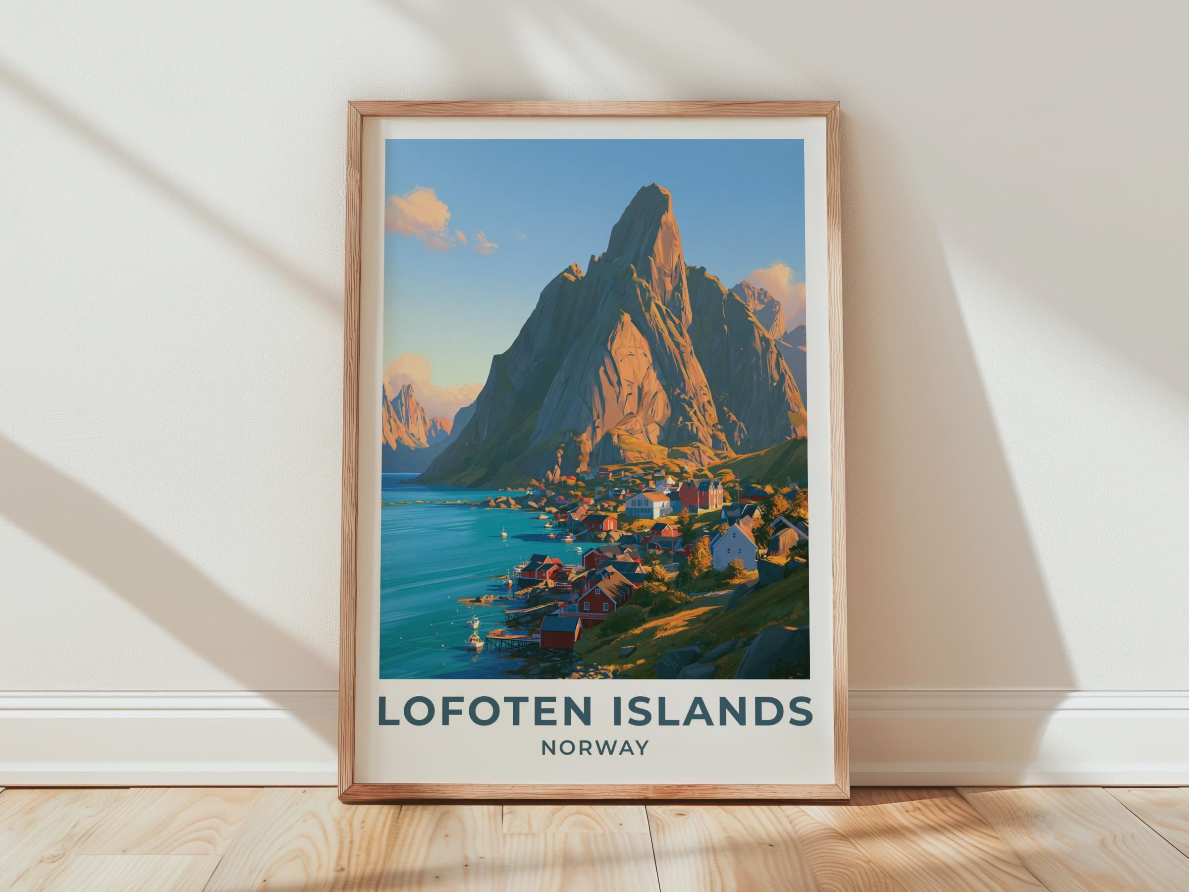 Lofoten Islands Poster