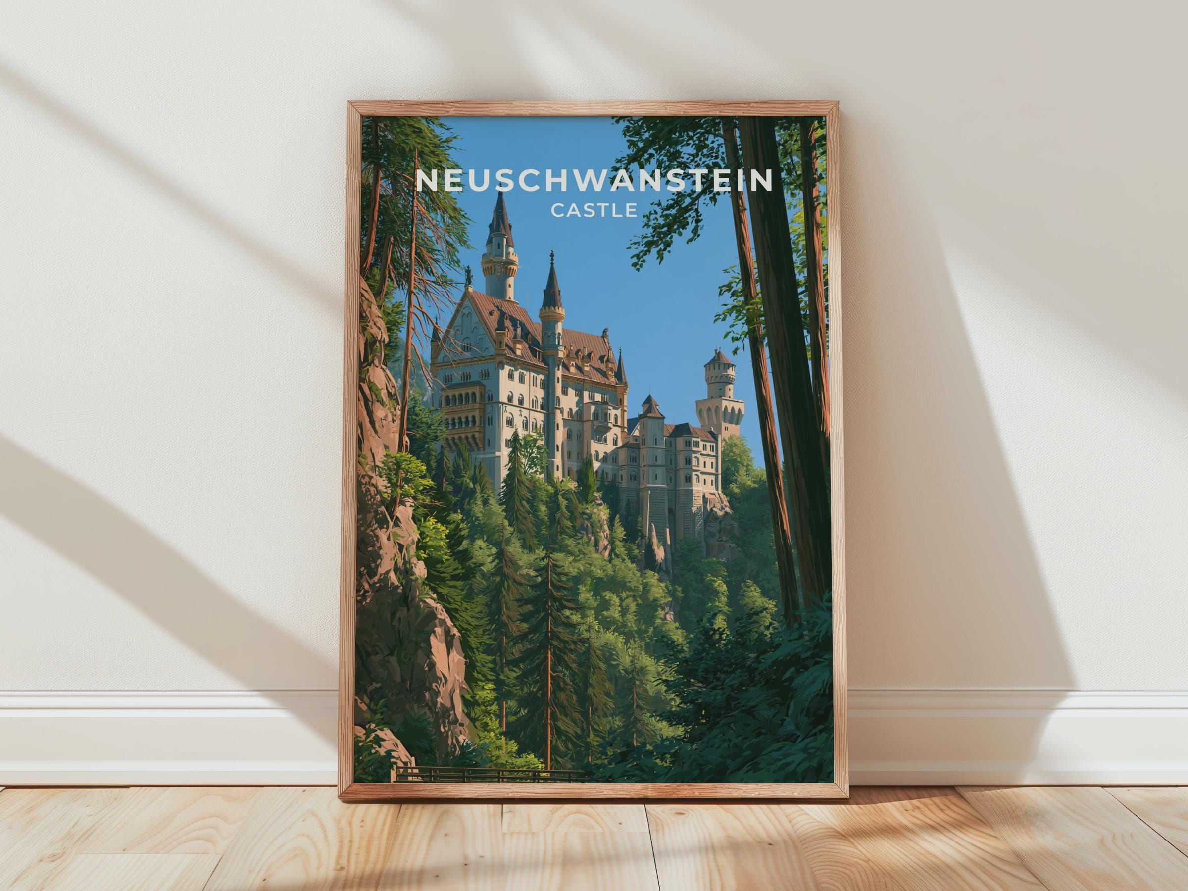 Neuschwanstein Castle Poster