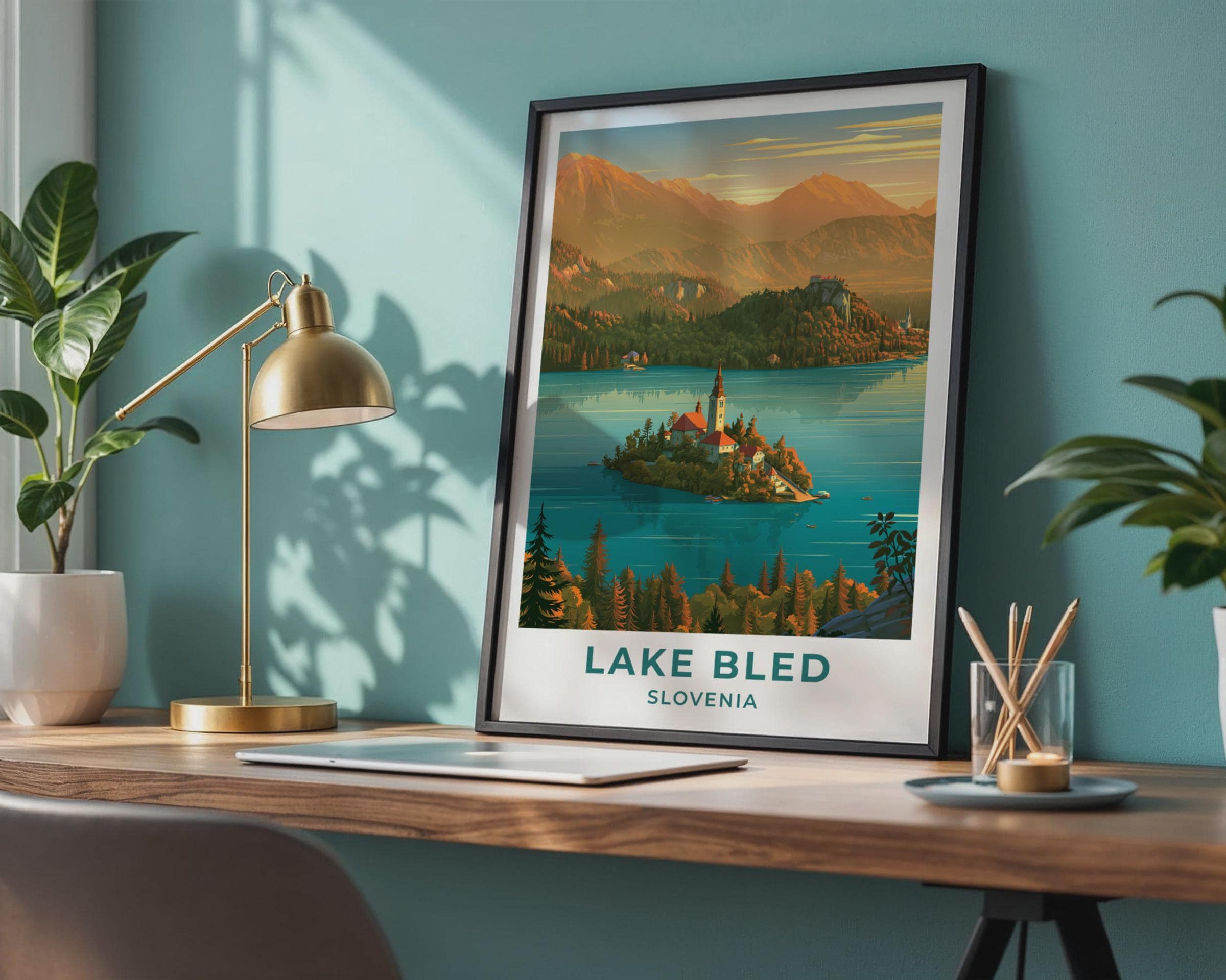 Lake Bled Poster
